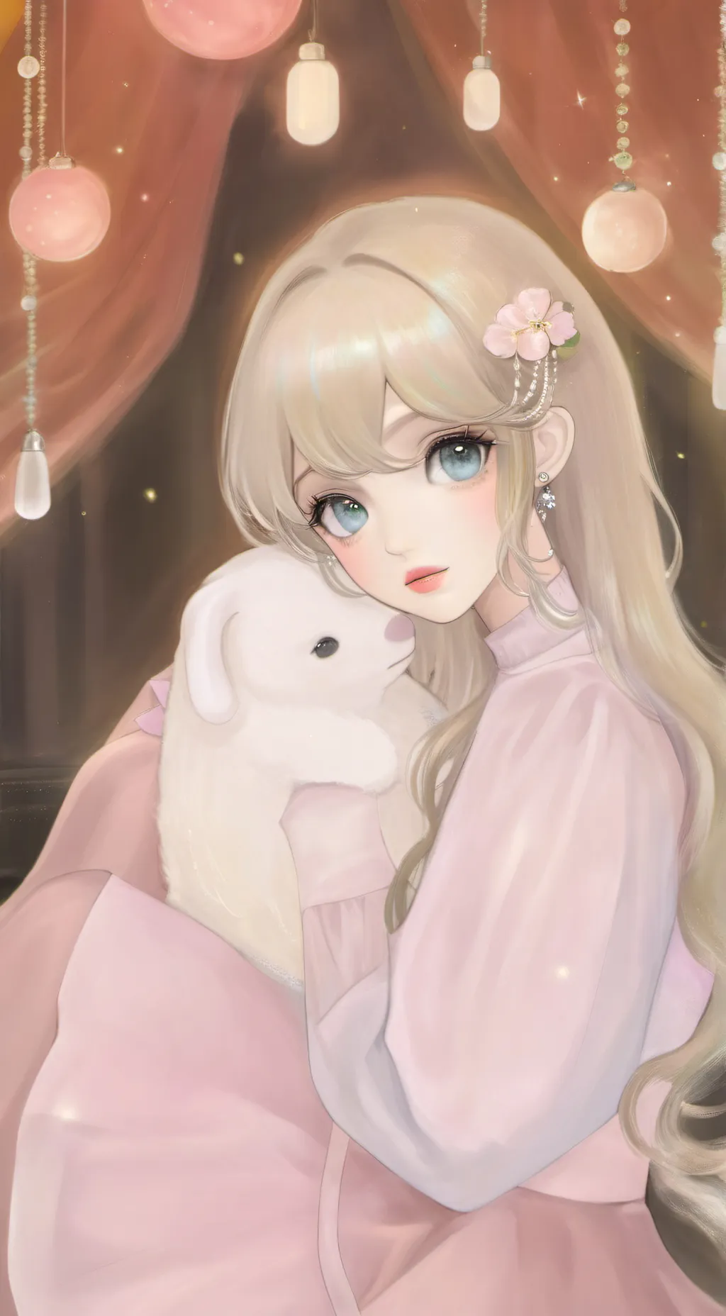 ai character: Amelia and Michell background