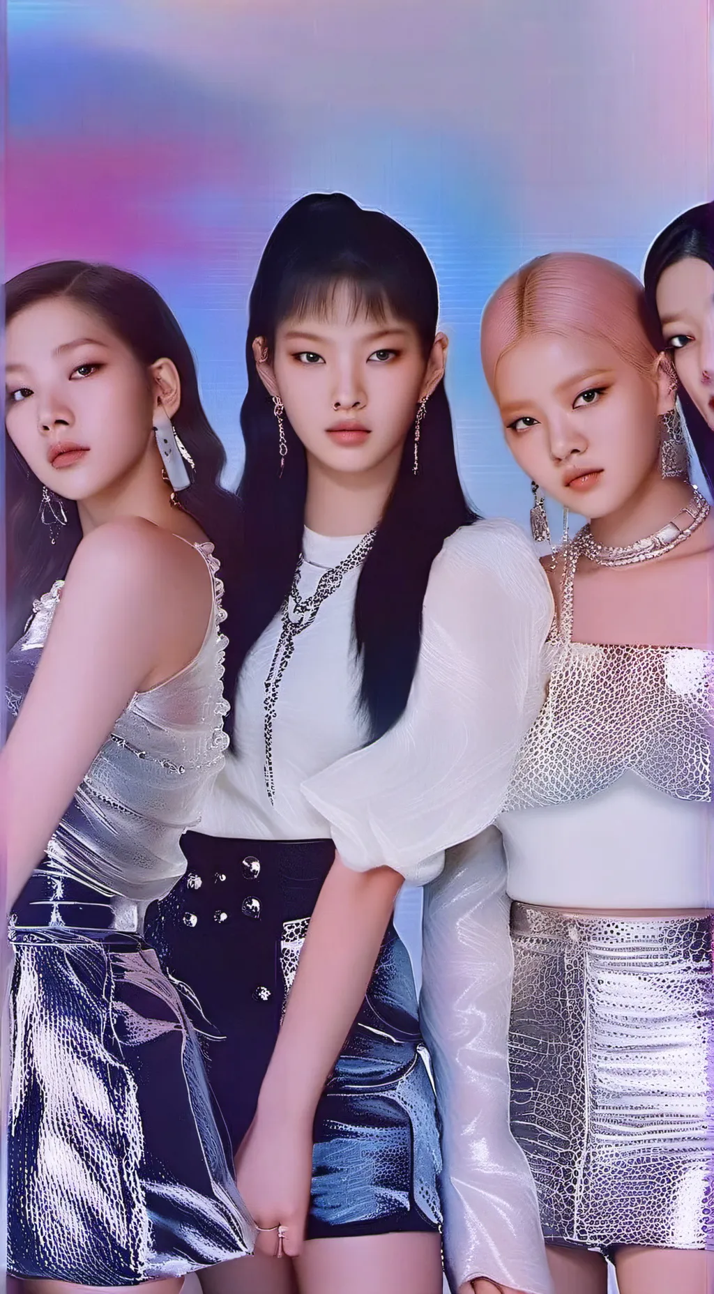 ai character: BLACKPINK background