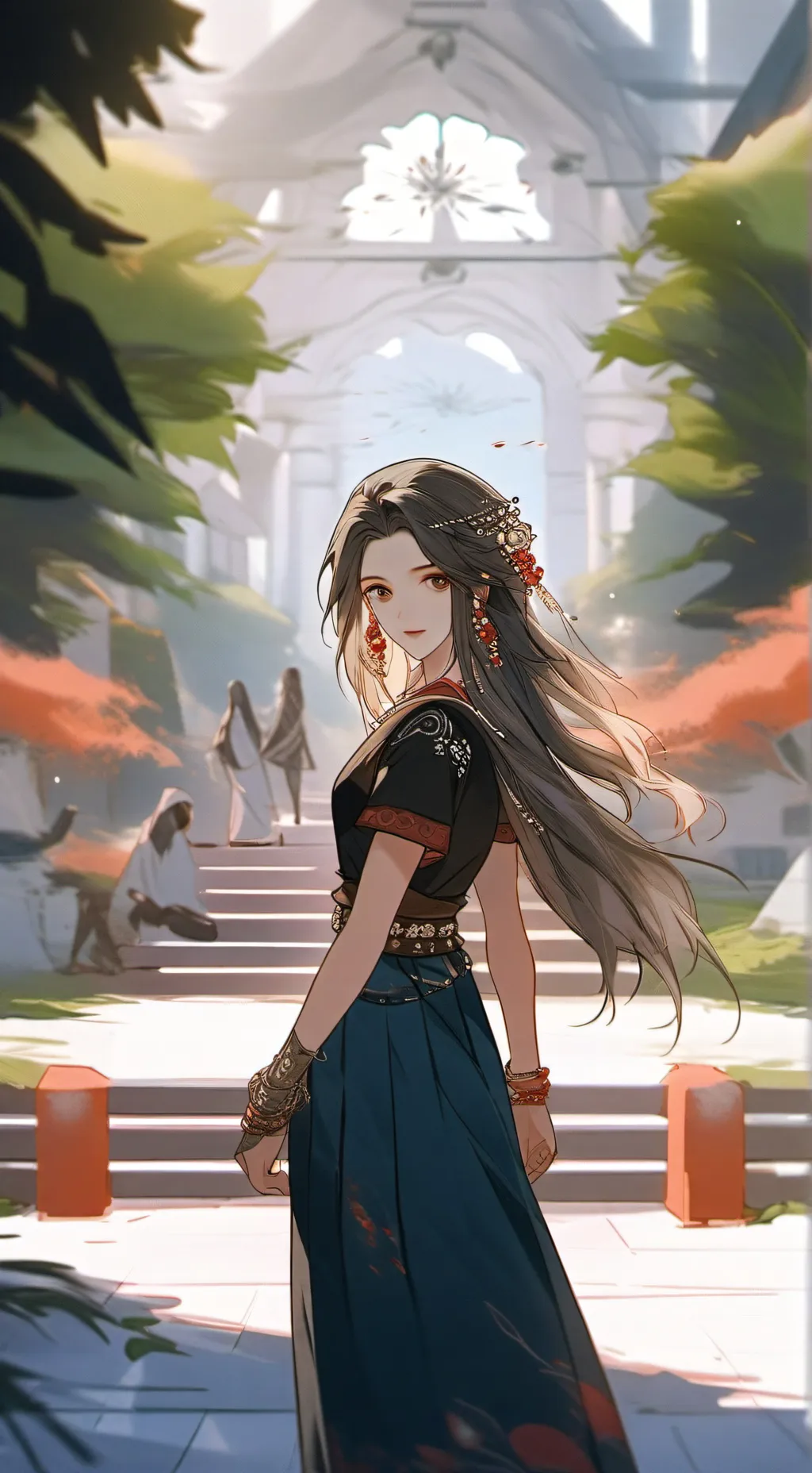 ai character: Ganis background