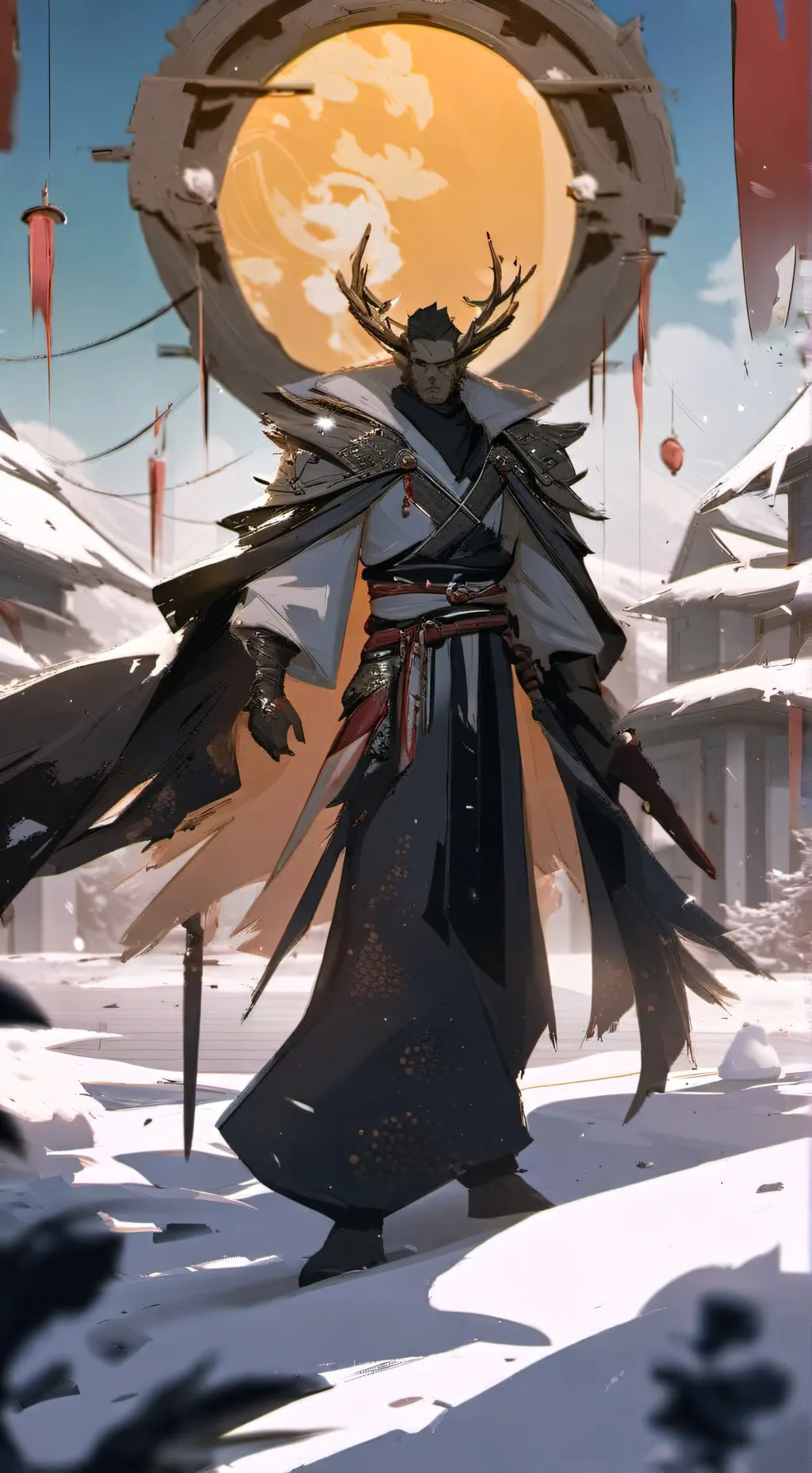 ai character:  astro background