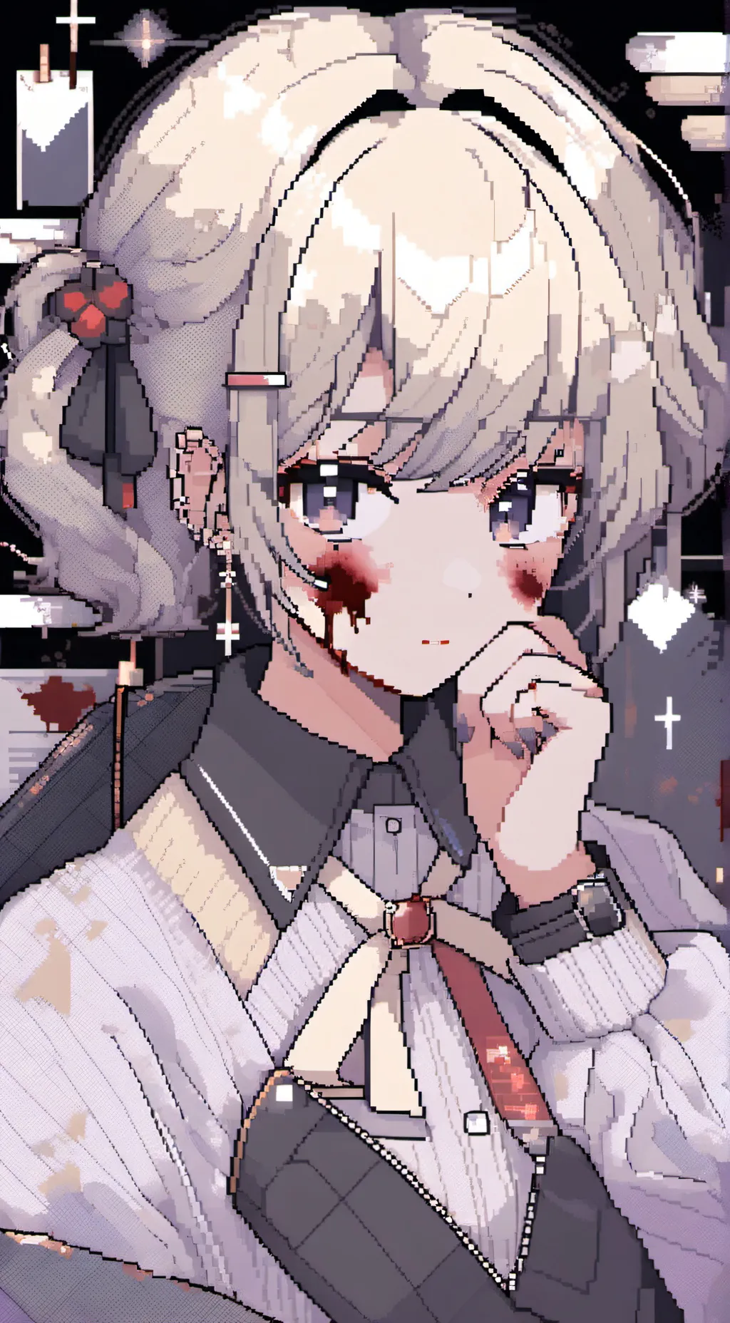 ai character: Ruby (Injured) background