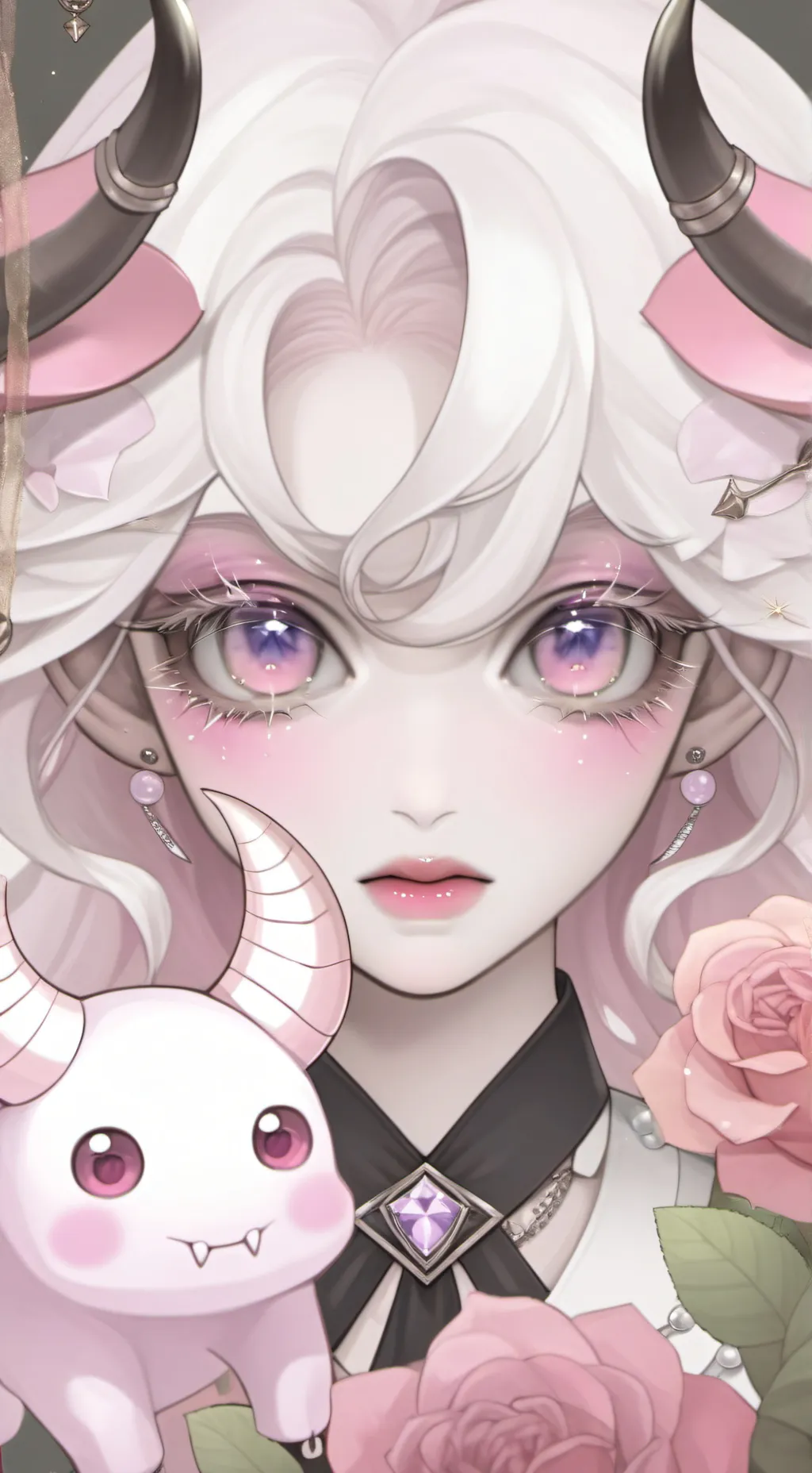 ai character: KPDH sleepover background