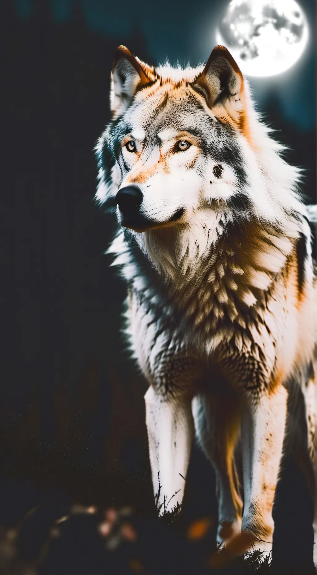 ai character: Luna background