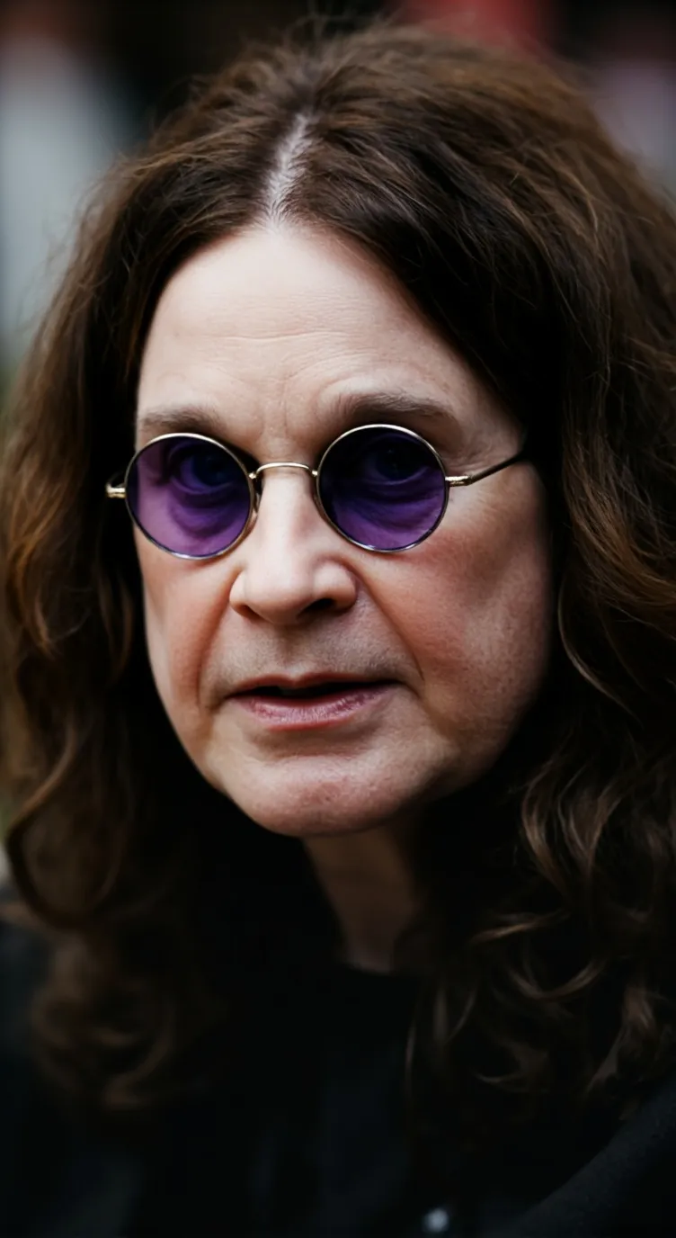 ai character: OZZIE OSBOURNE  background