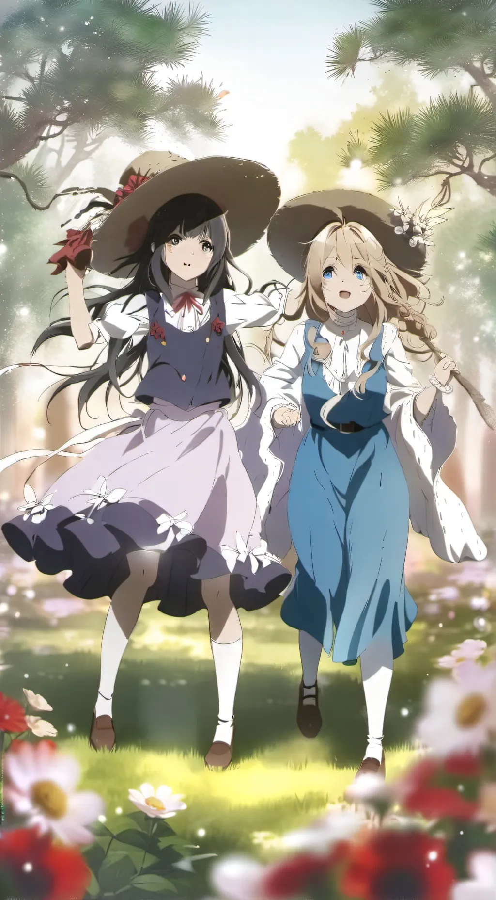 ai character: Meilín y Yíliam background