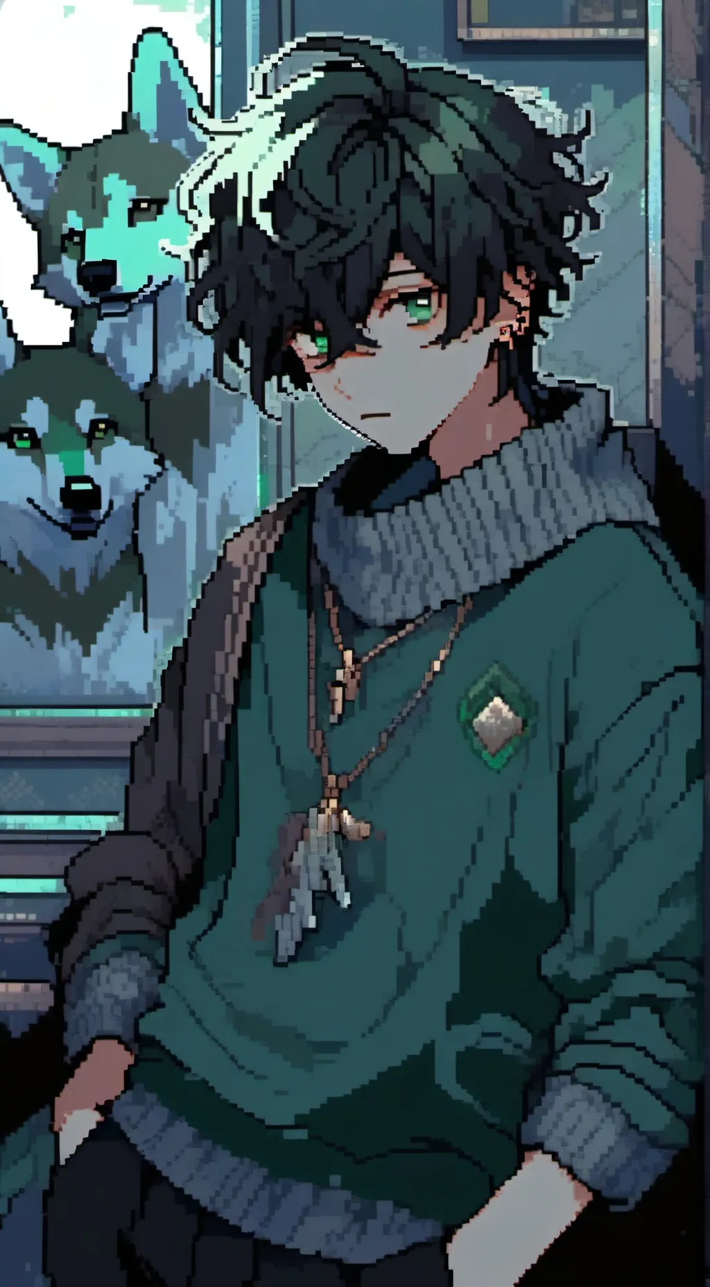 ai character: Andrew background