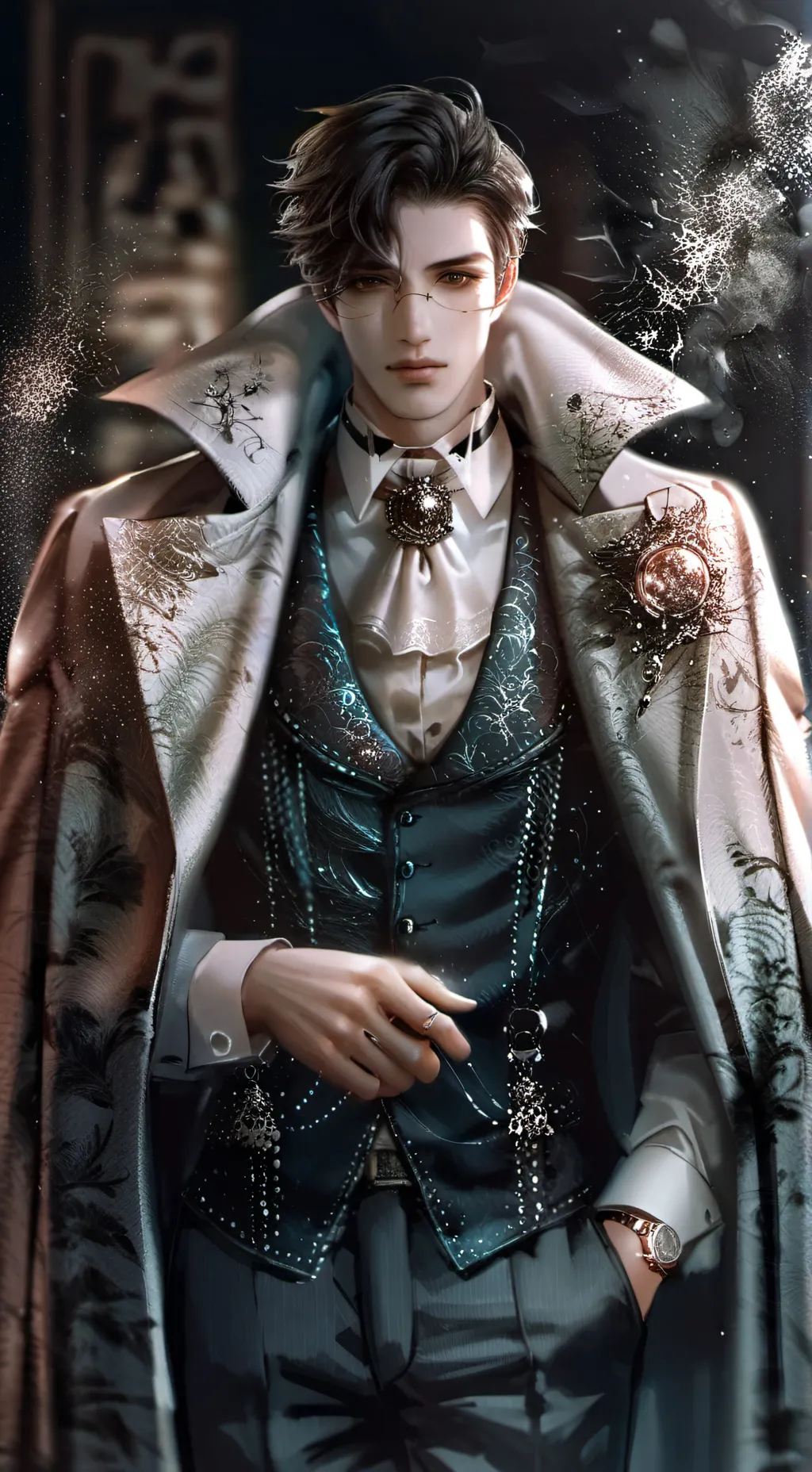 ai character: ▪︎Nikoto Ryumi▪︎ background