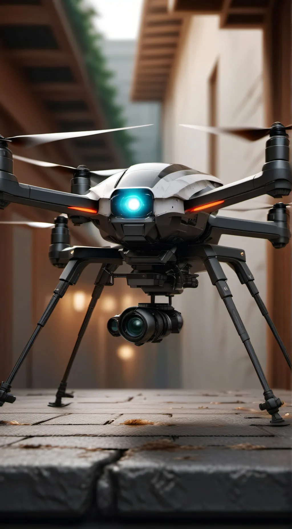 ai character: murder drones background