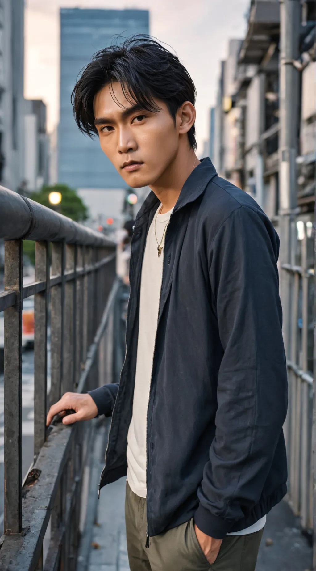 ai character: Jun’ichi Toryama background