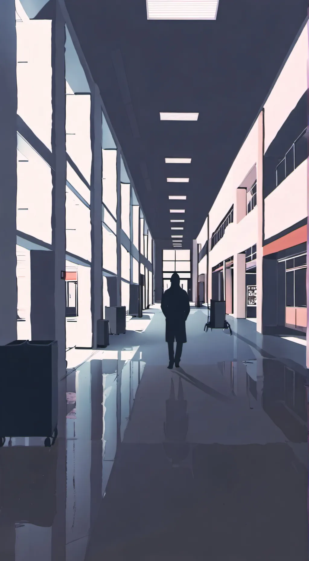 ai character: -[The Mall]- background