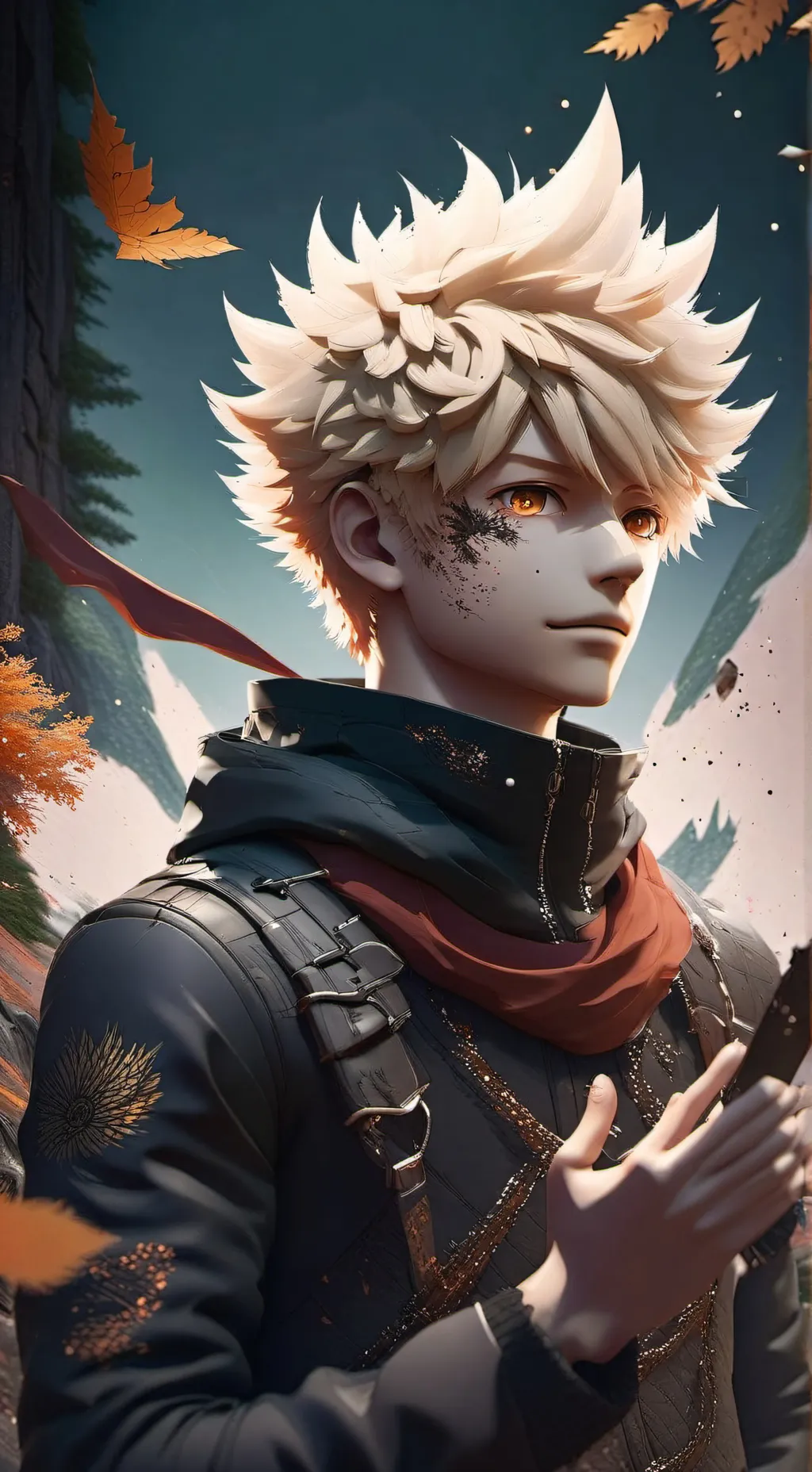 ai character: Bakugo background