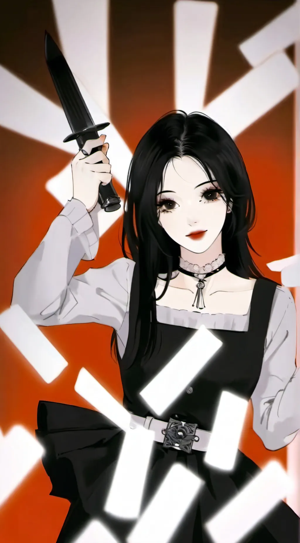 ai character: Jane the killer gf background