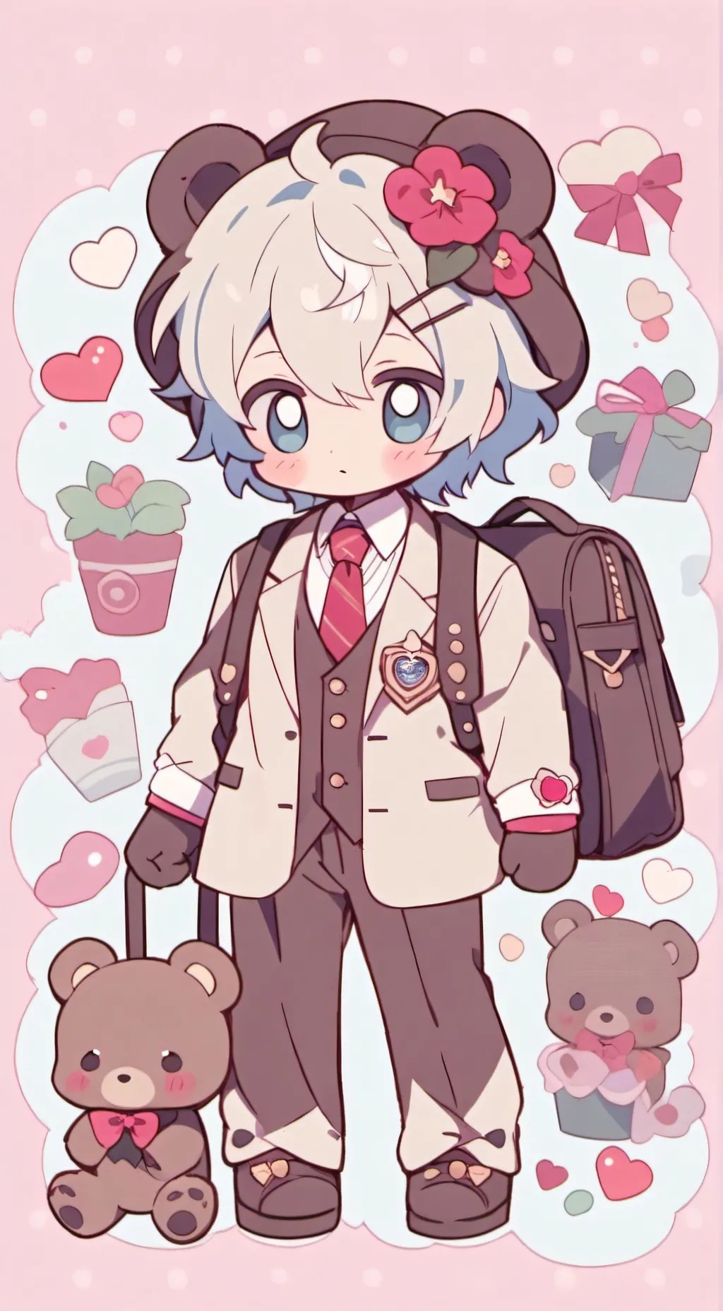 ai character: ‘🖇️🔎Mochi’🔍🖇️ background