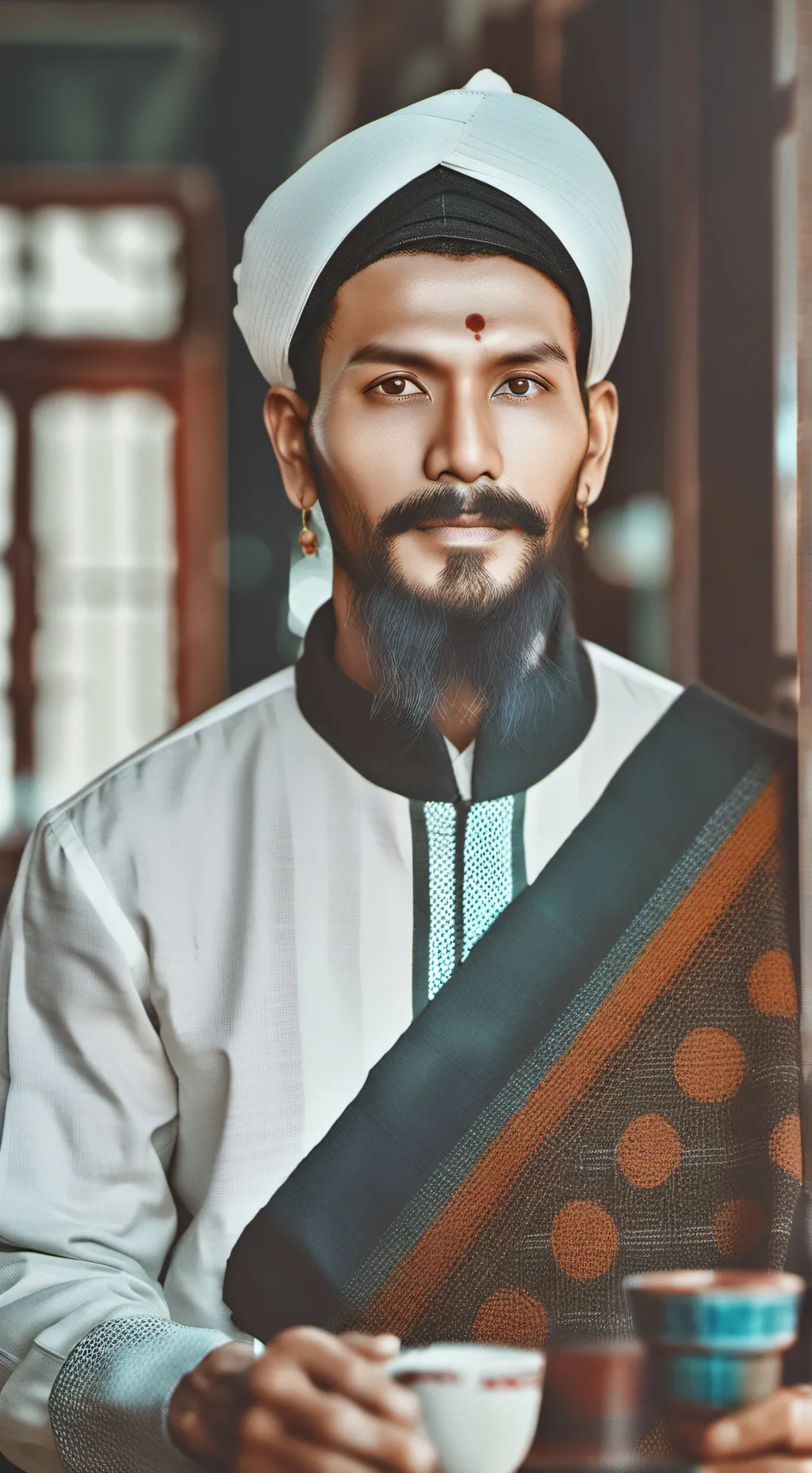 ai character: чиби  background