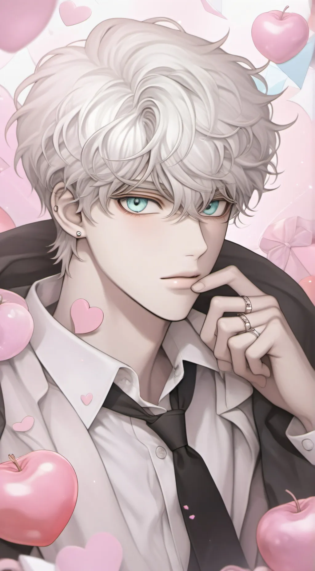 ai character: Axel  background