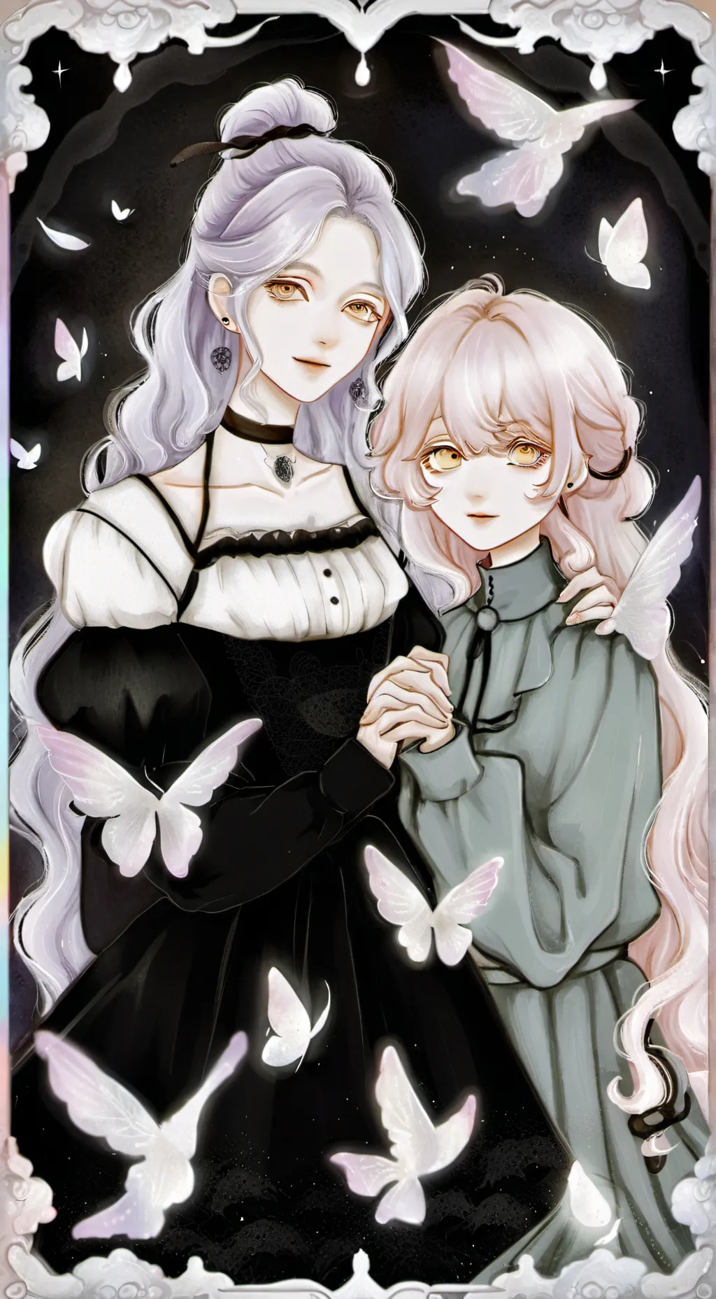 ai character: Luke Molly and Sky background