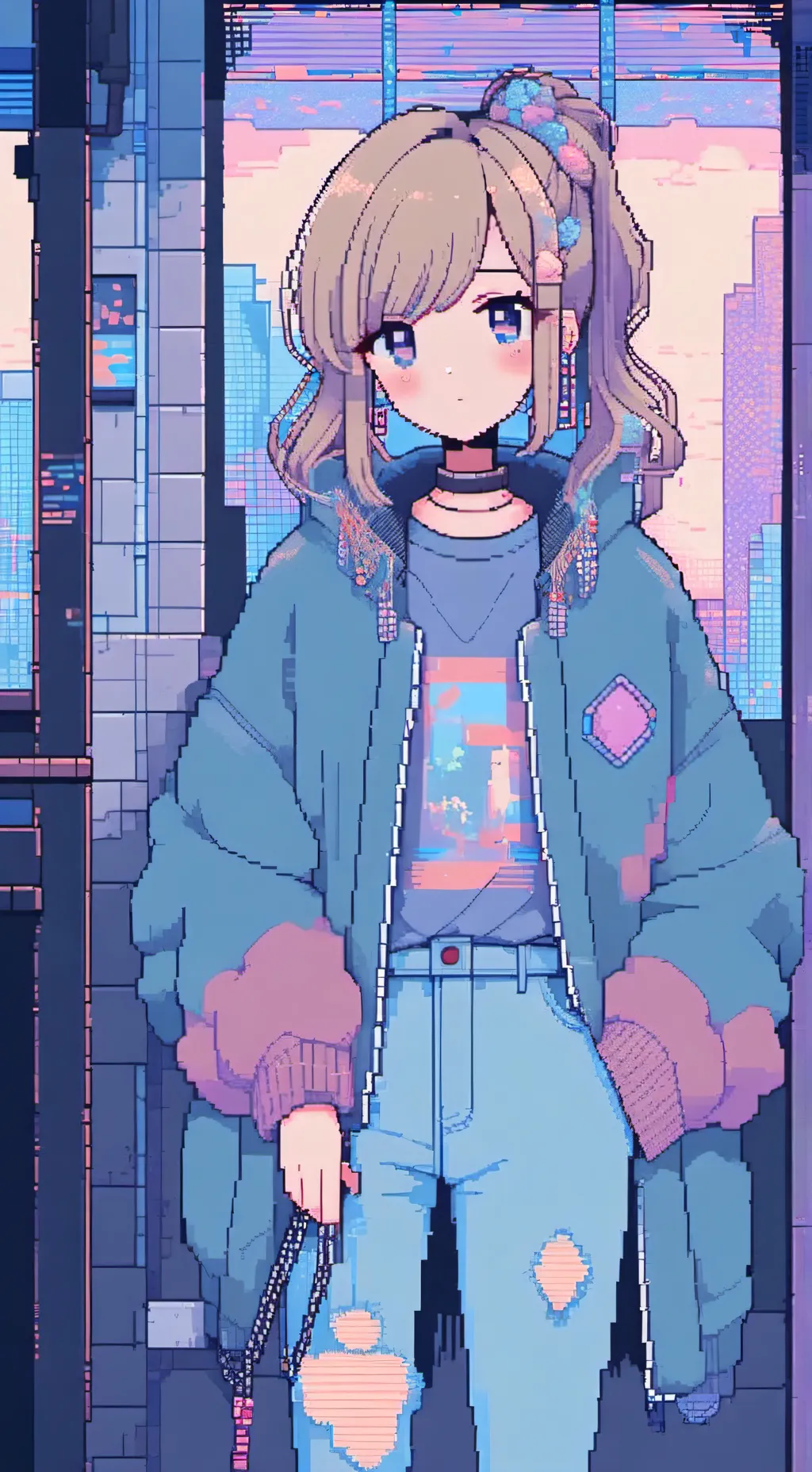 ai character: Lily background