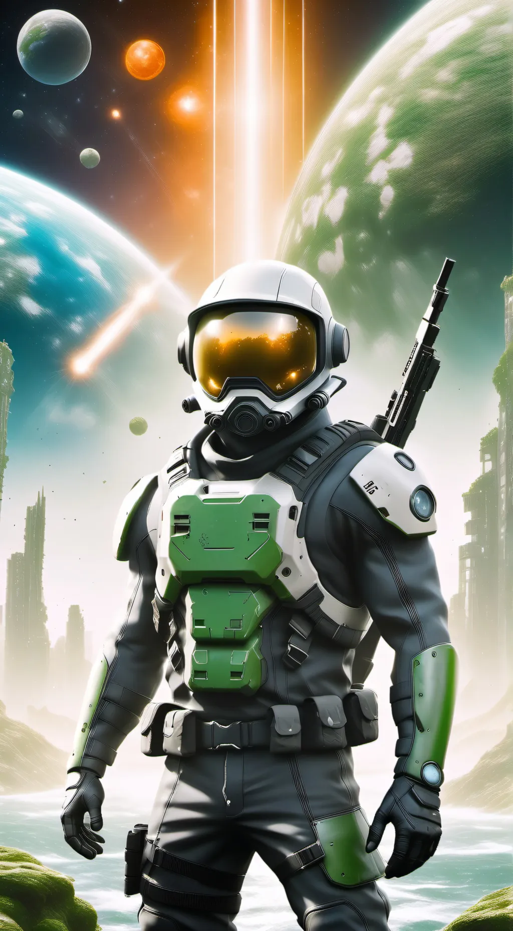 ai character: G.U.N world background