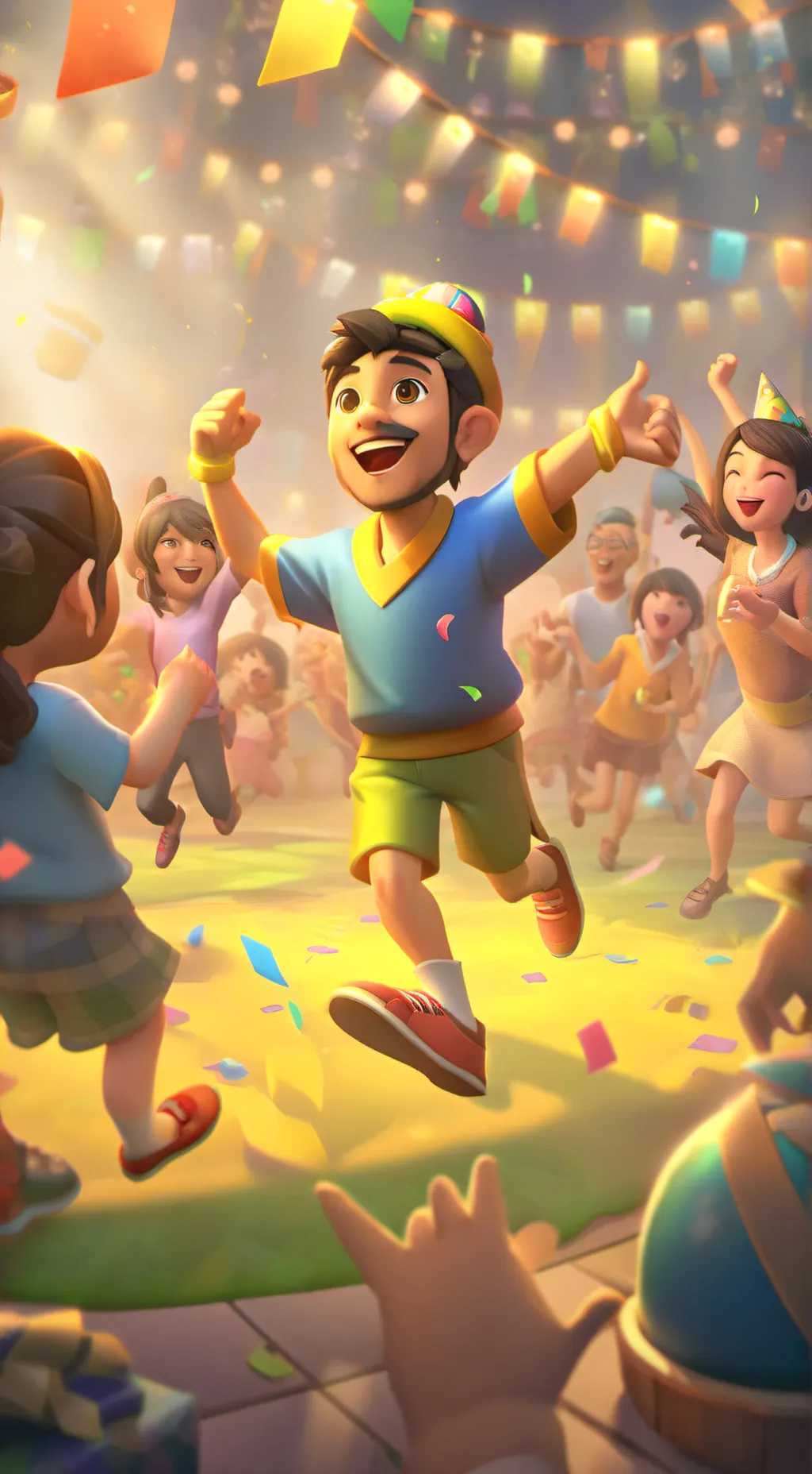 ai character: mha prom background