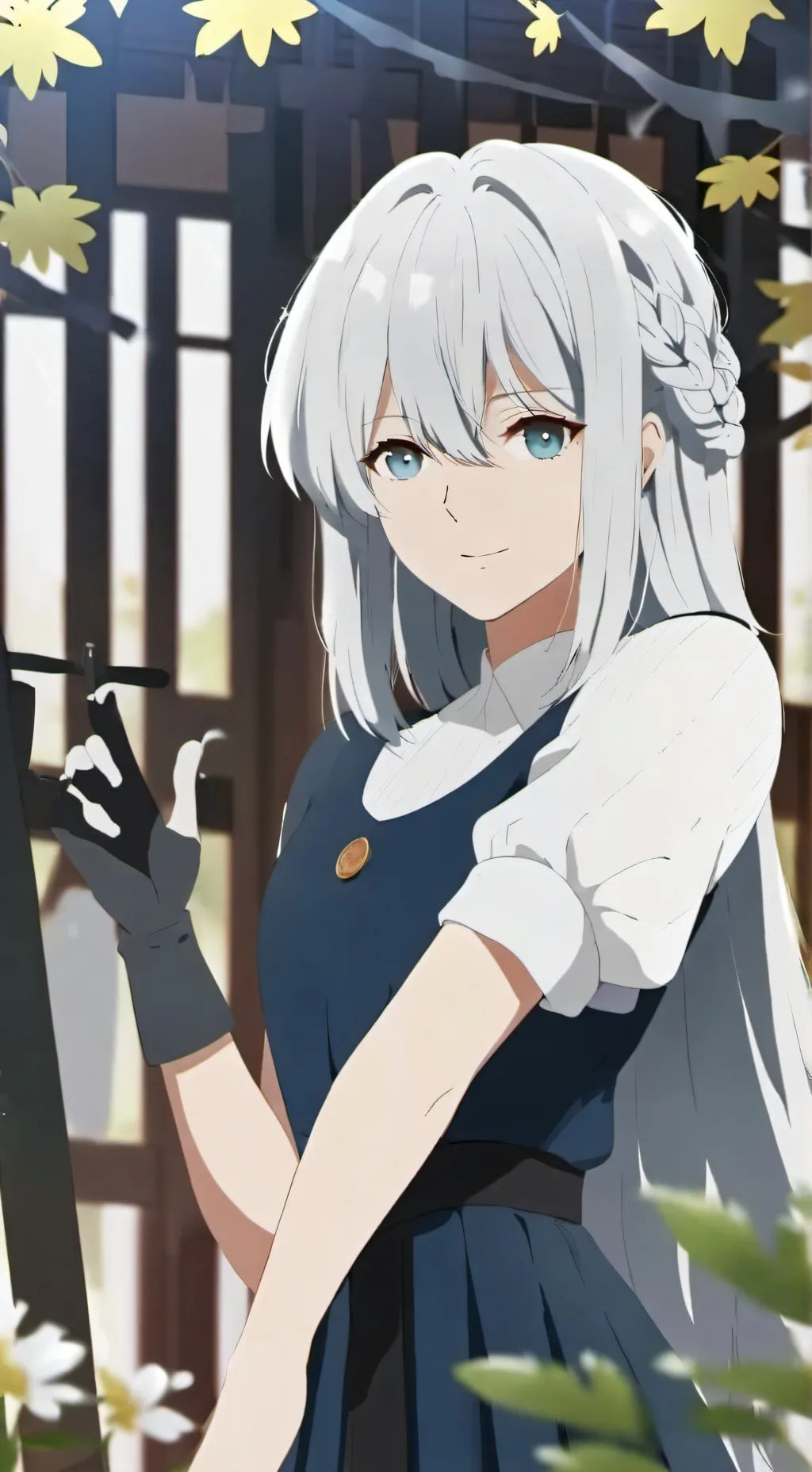 ai character: car birth background