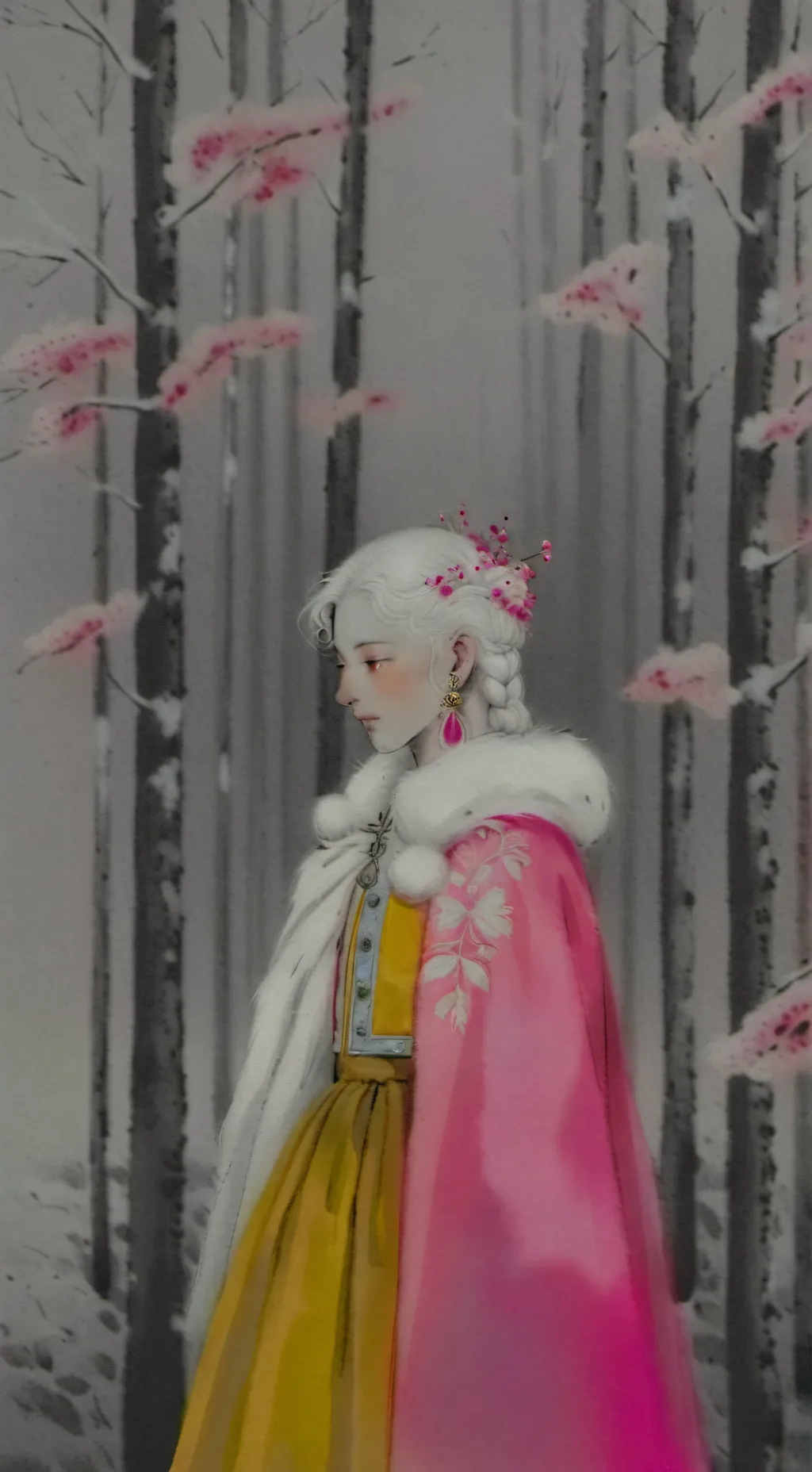 ai character: ~Cinnamaroll~ background