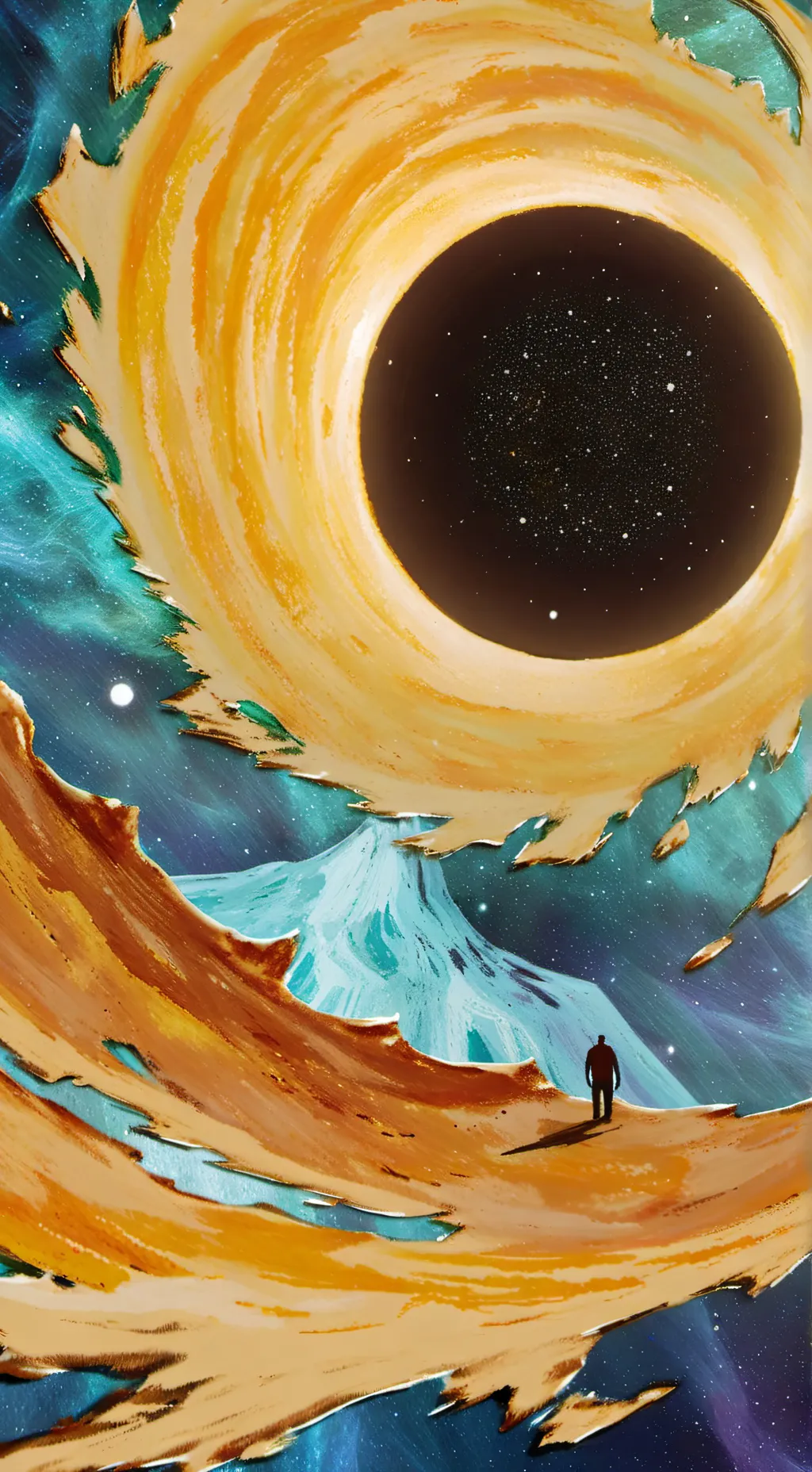 ai character: Black Hole background