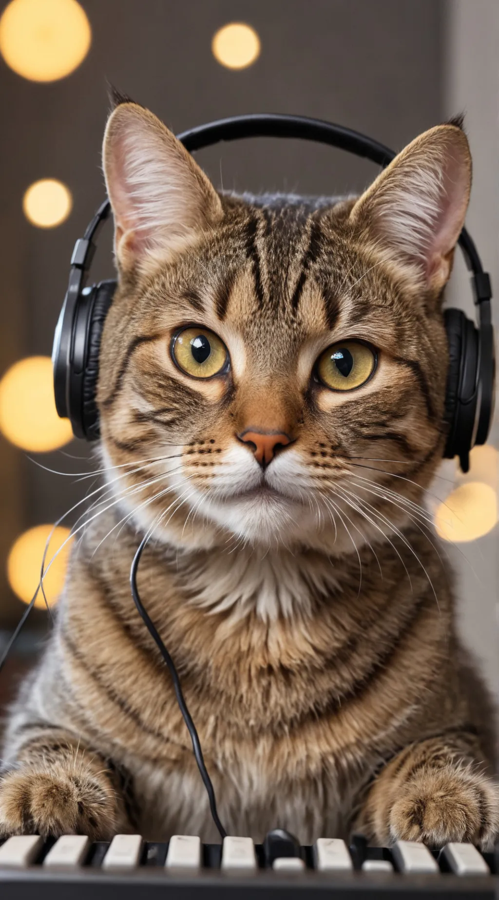 ai character: MemeMaster Tabby background