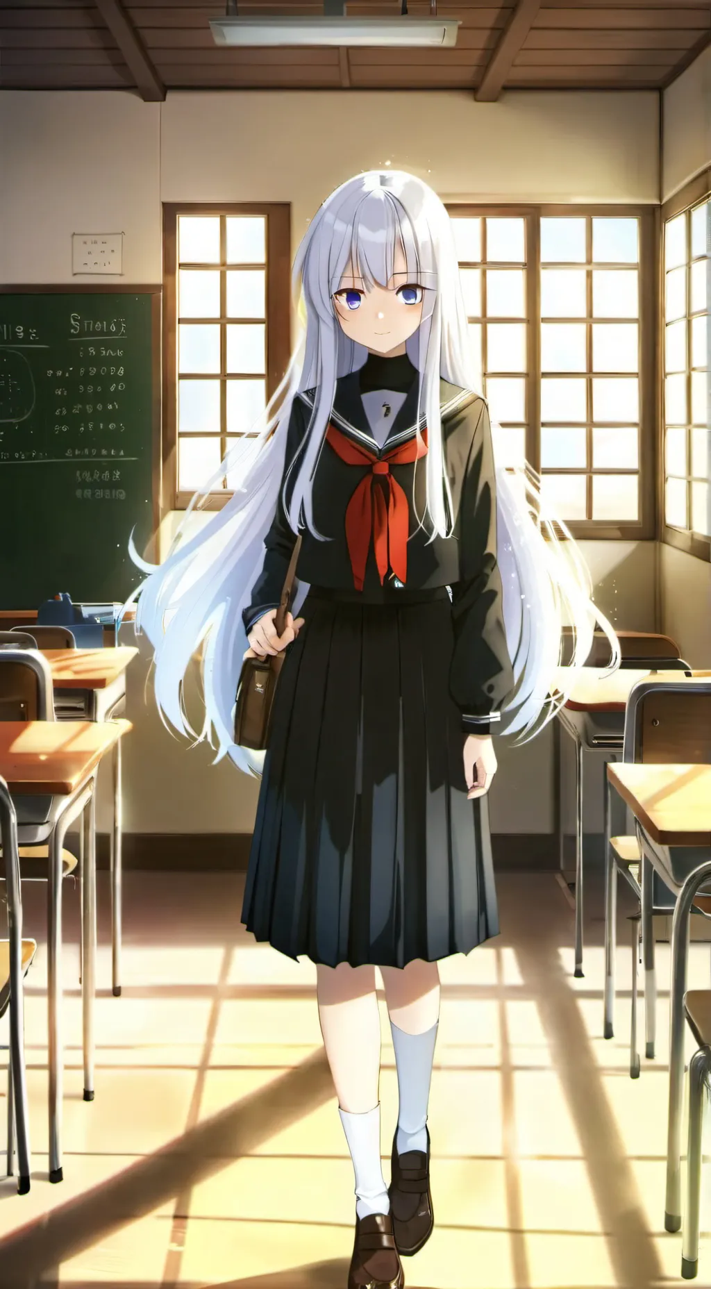 ai character: Luna Waru background