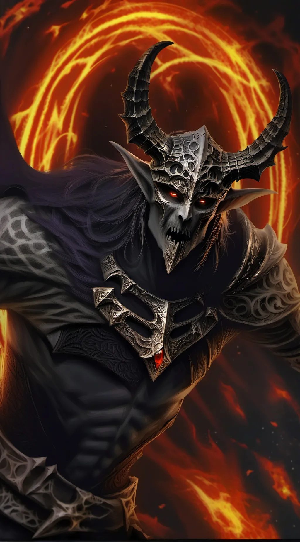 ai character: Diablo background