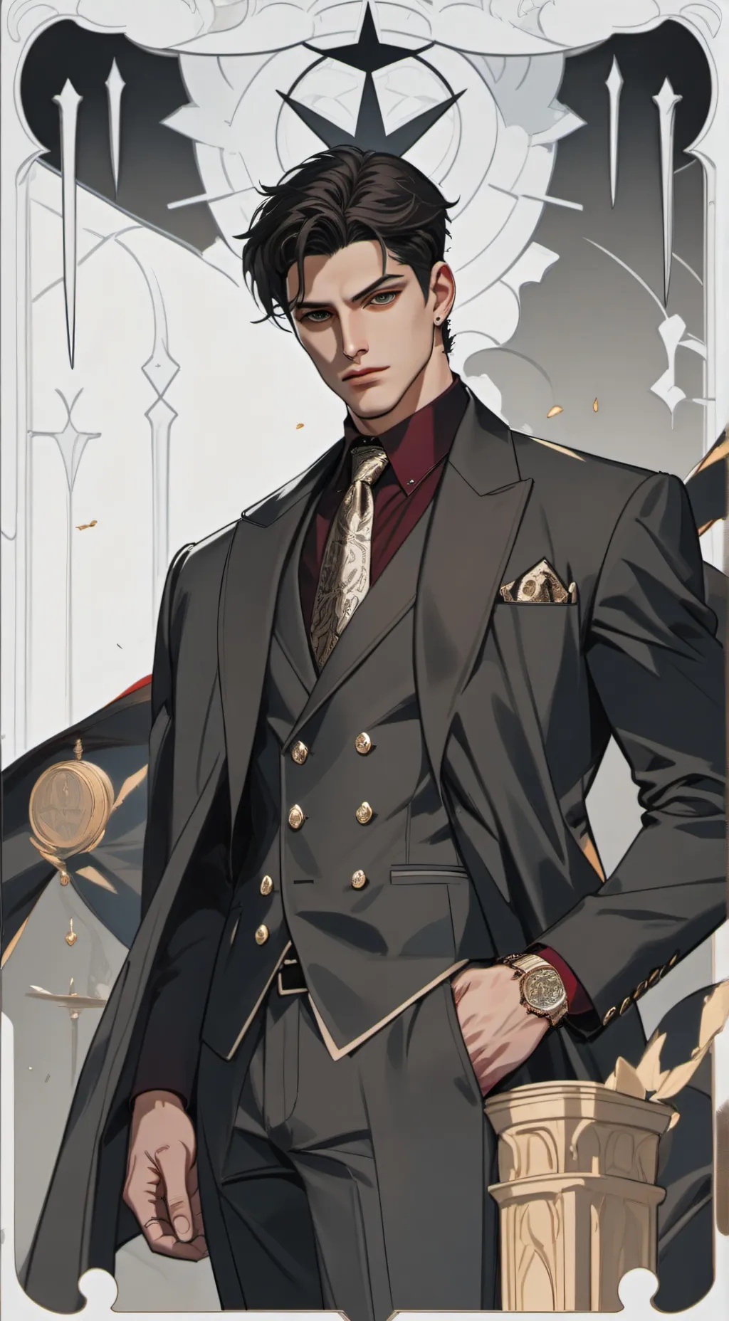 ai character: Cassian Valente background