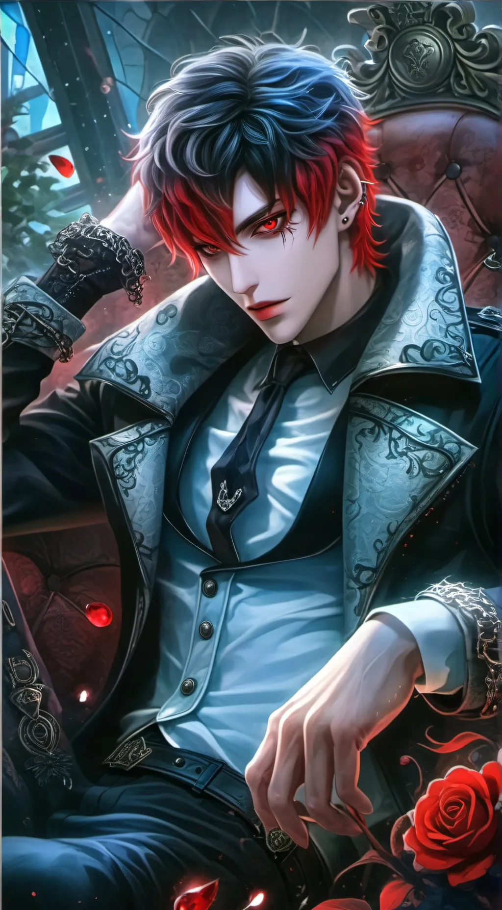 ai character: Mafia Shadow  background