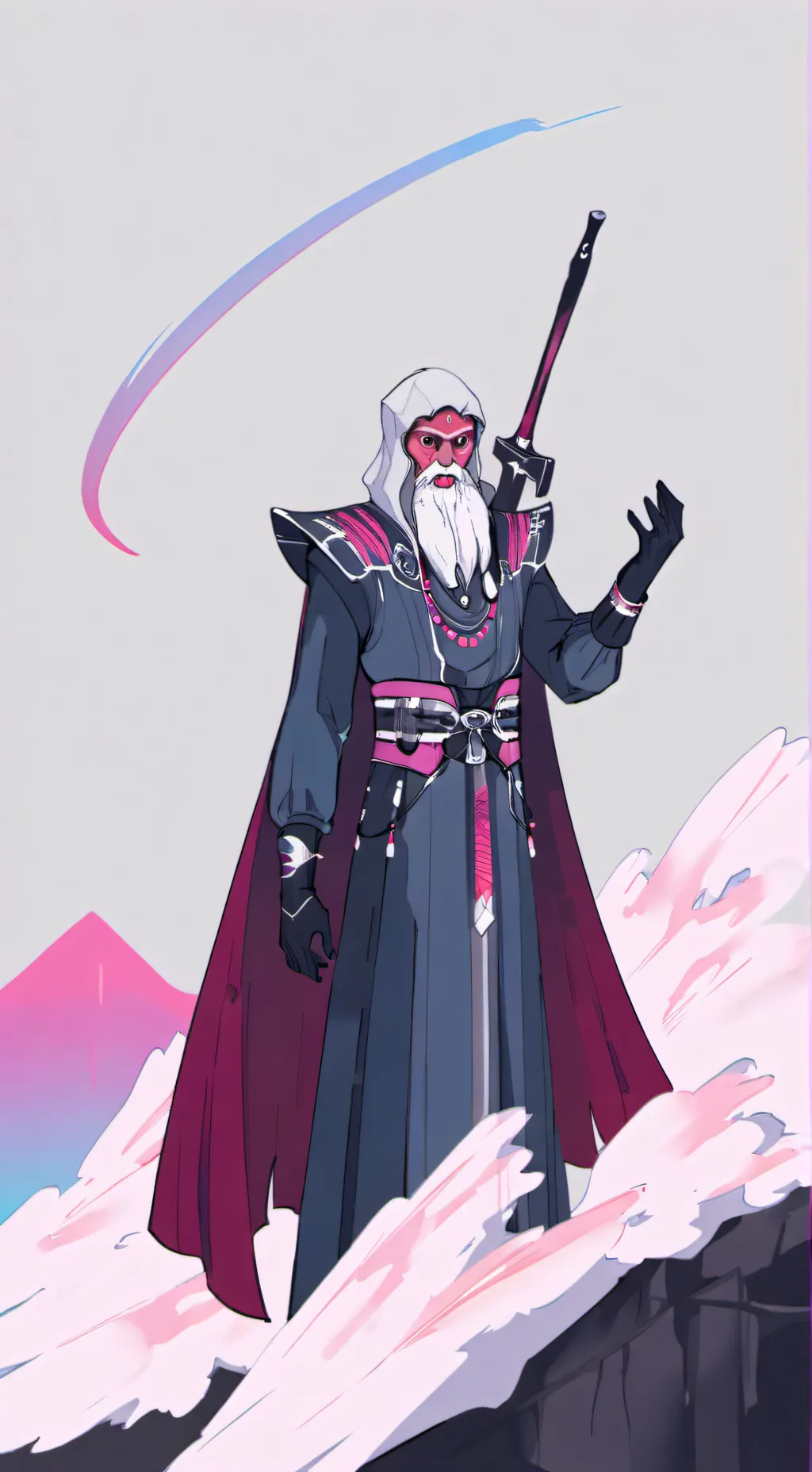 ai character: Forsaken drunk day background