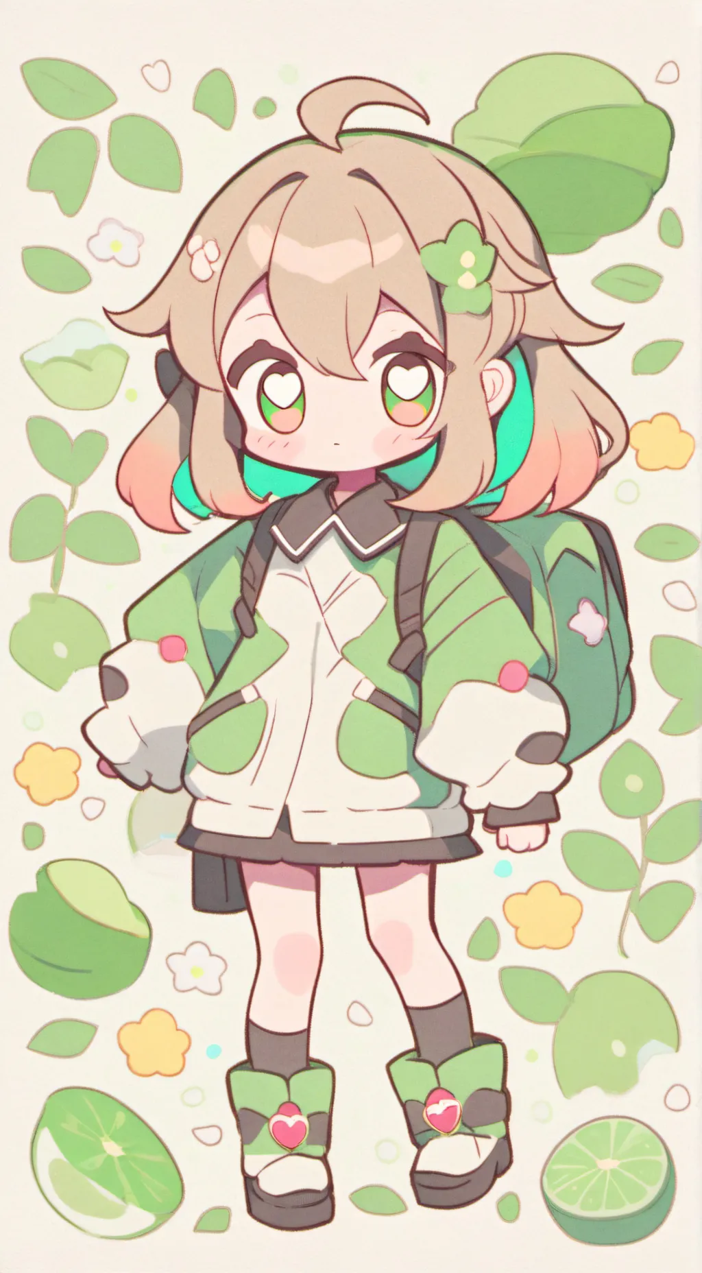 ai character: Mini ella background