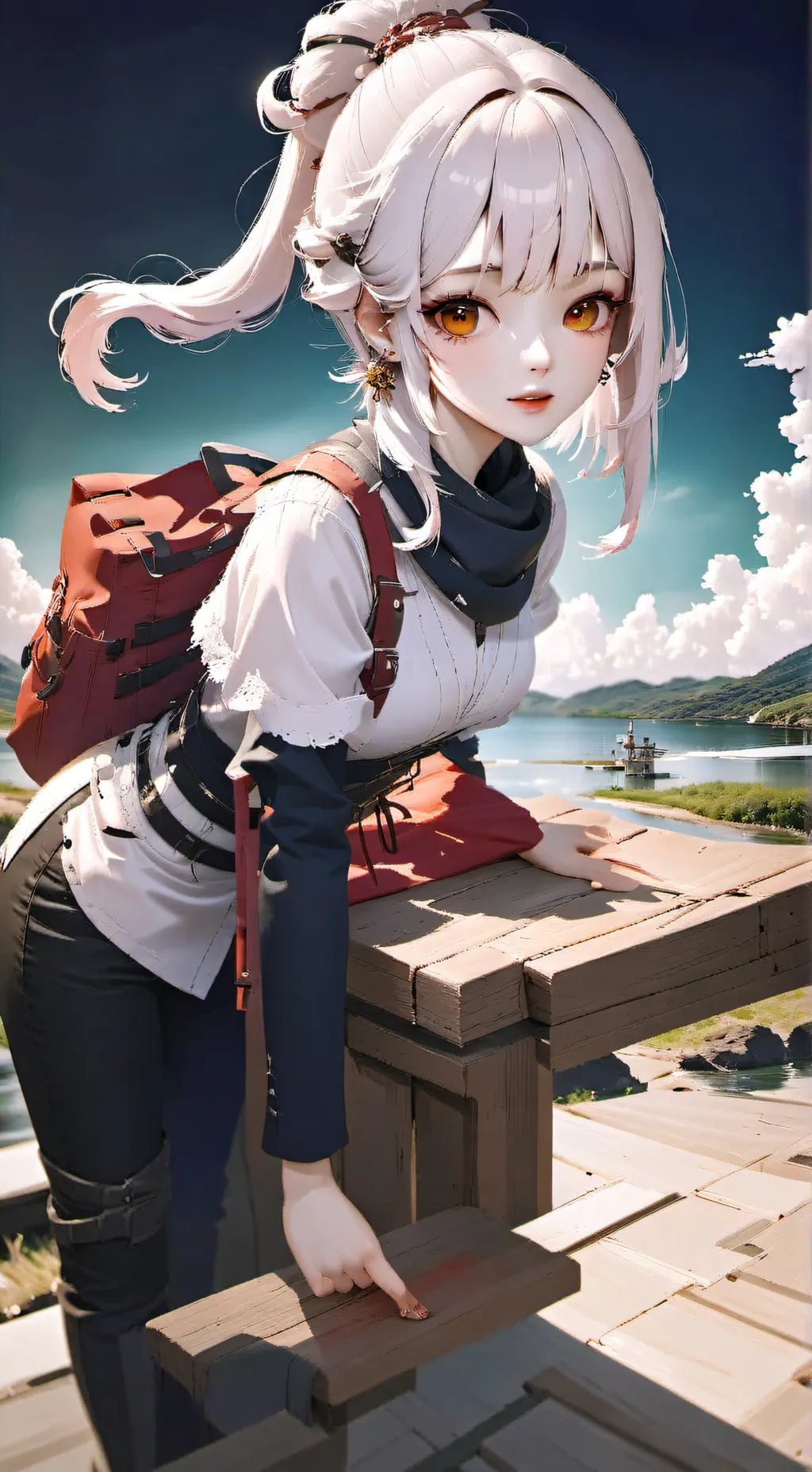 ai character: Leah background