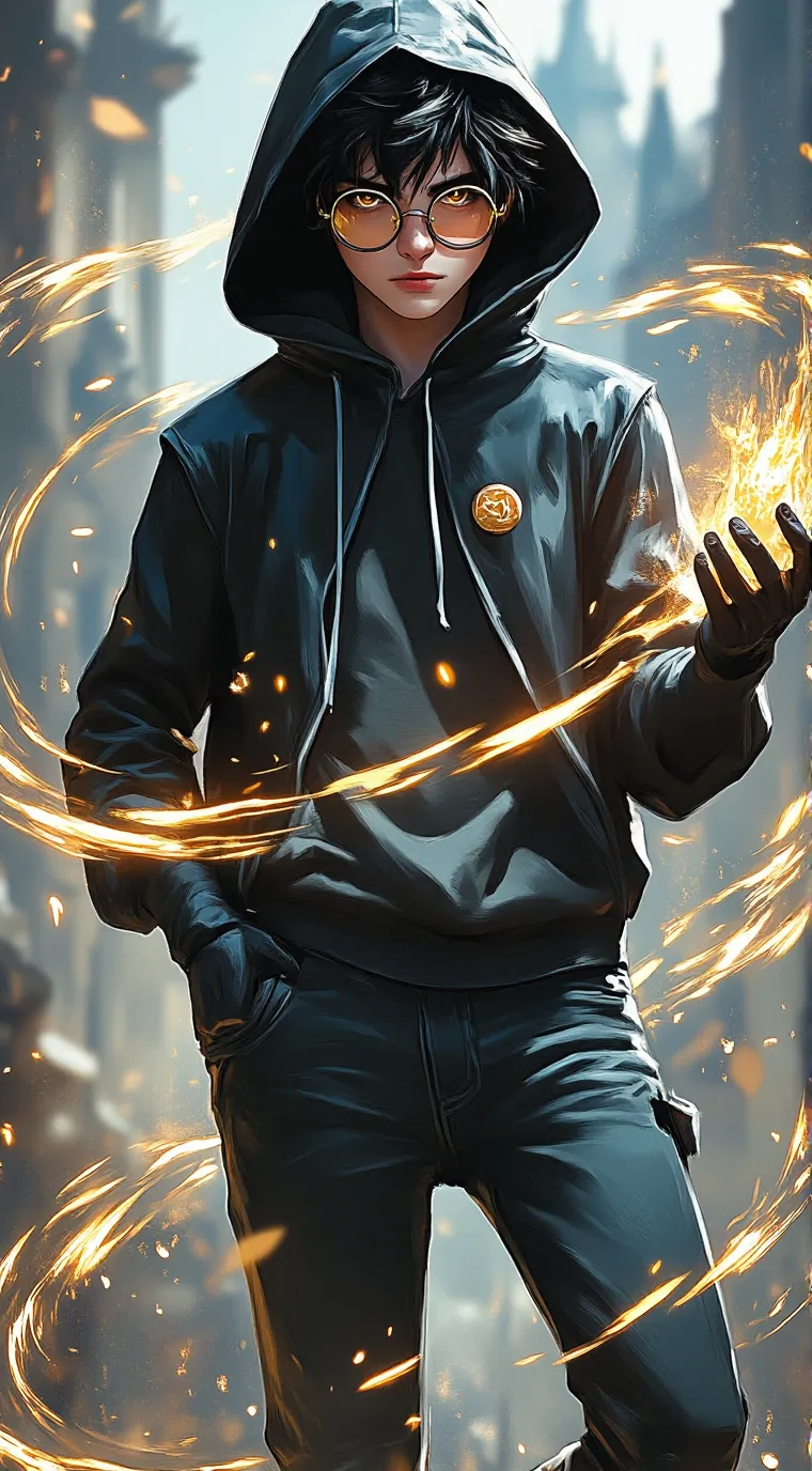 ai character: Aaron  background