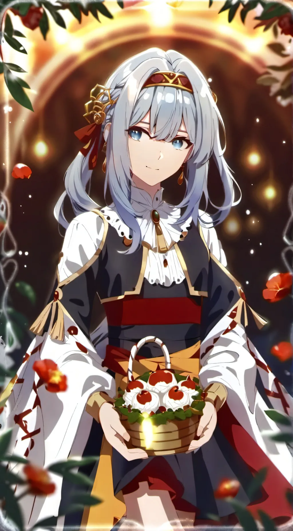 ai character: luna background