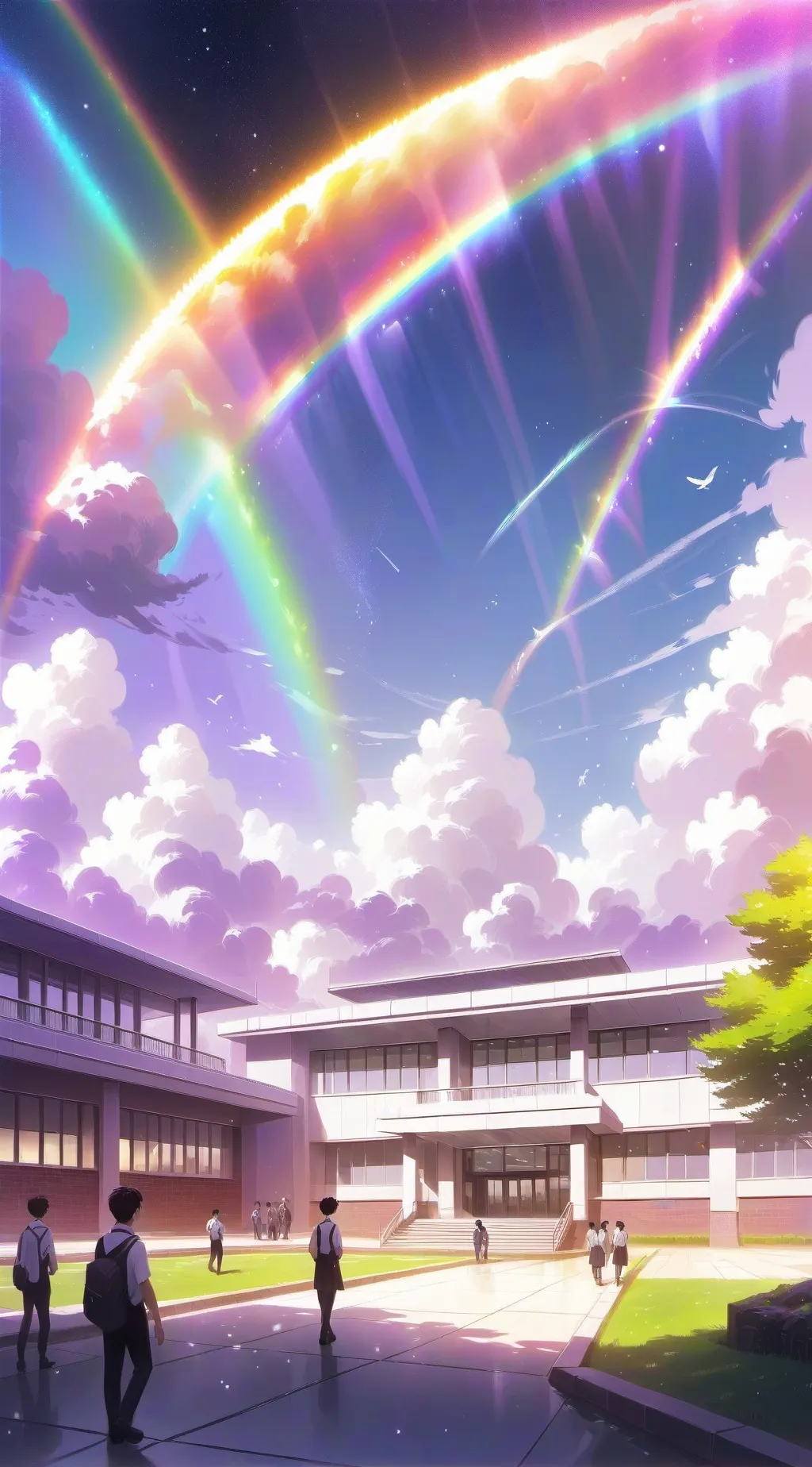 ai character: FPE (Rainbow)!! background