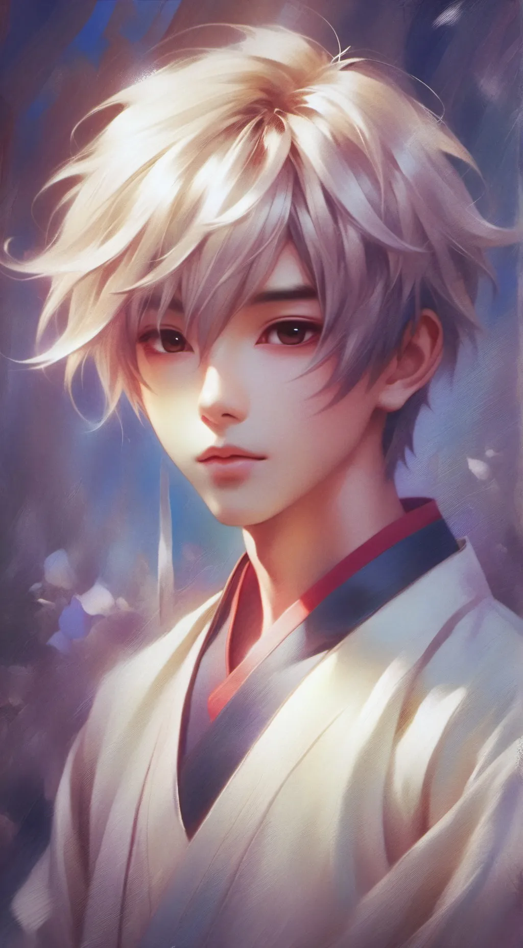 ai character: Adrian ￼ background