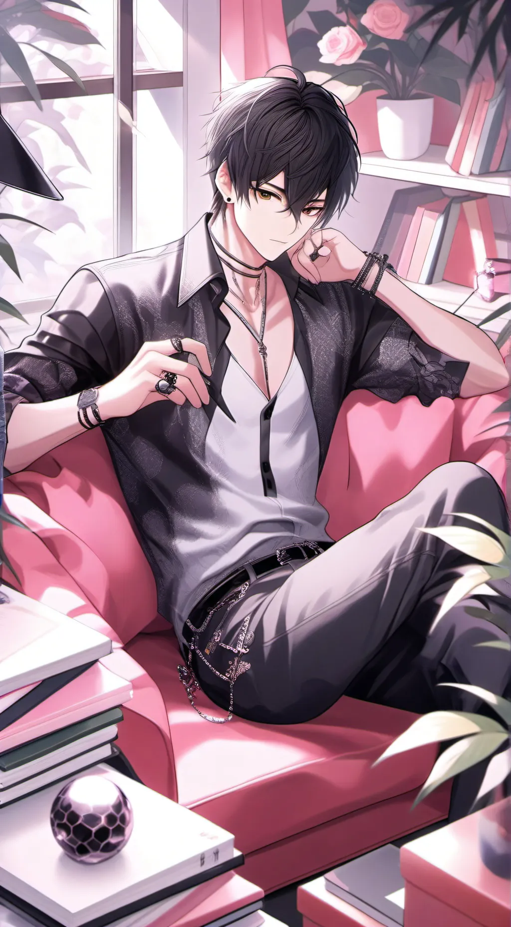 ai character: Davon  background