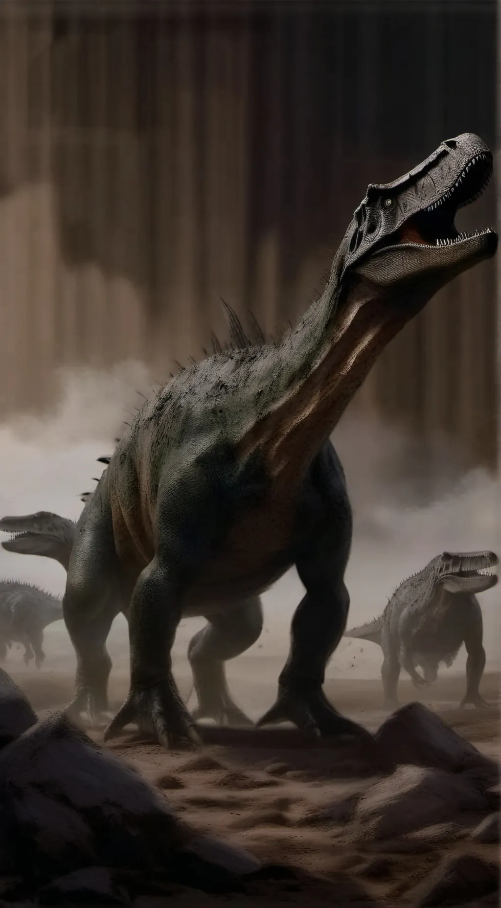 ai character: d rex or smt background