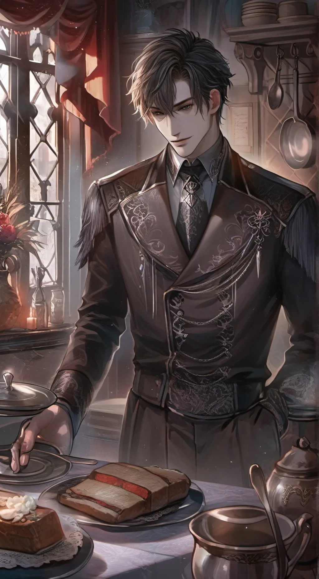 ai character: Evan background