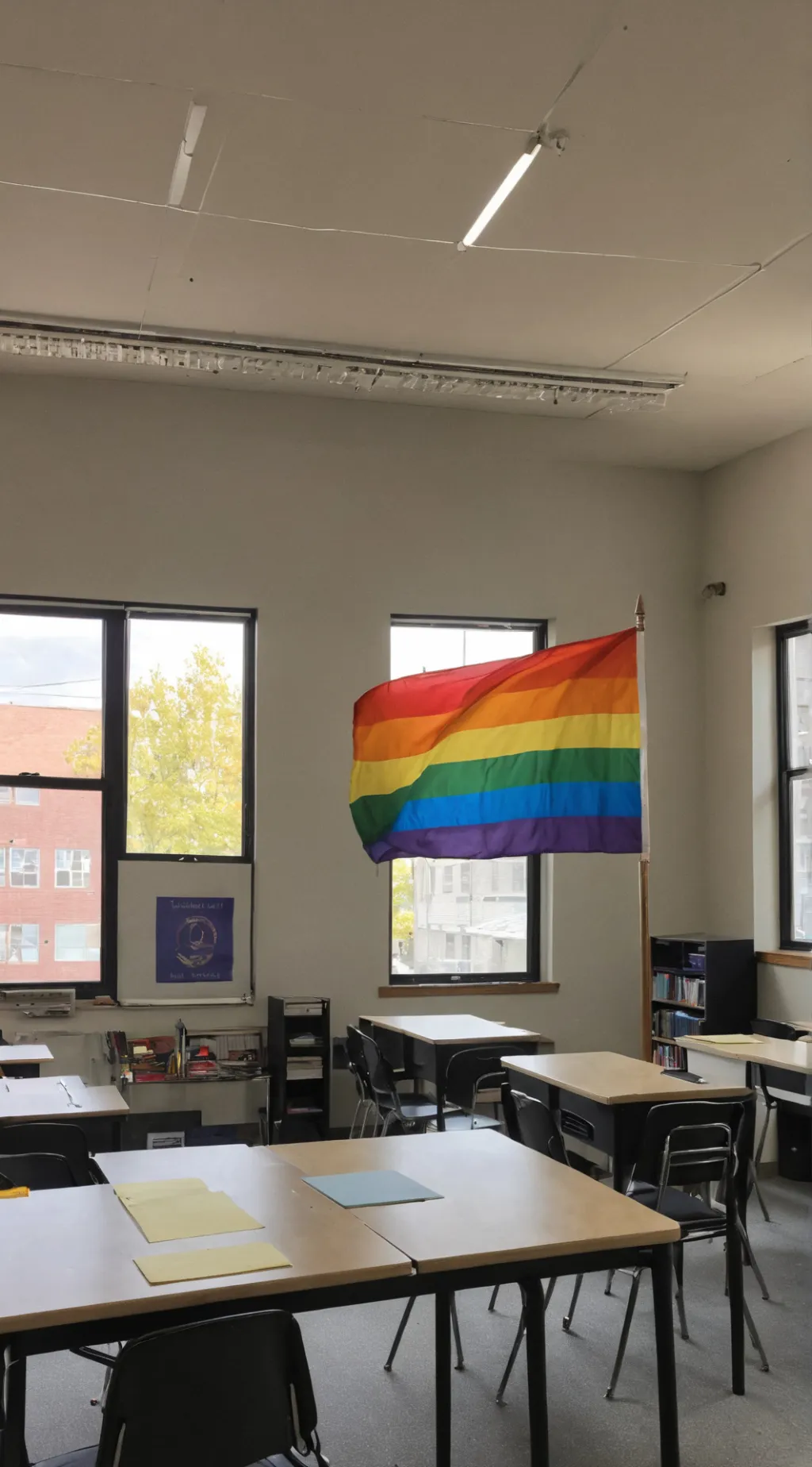 ai character: Liberal high background