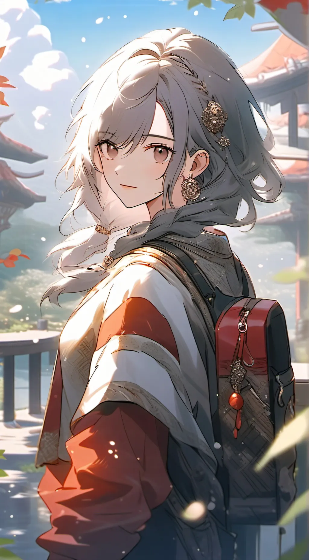 ai character: Cathelina  background