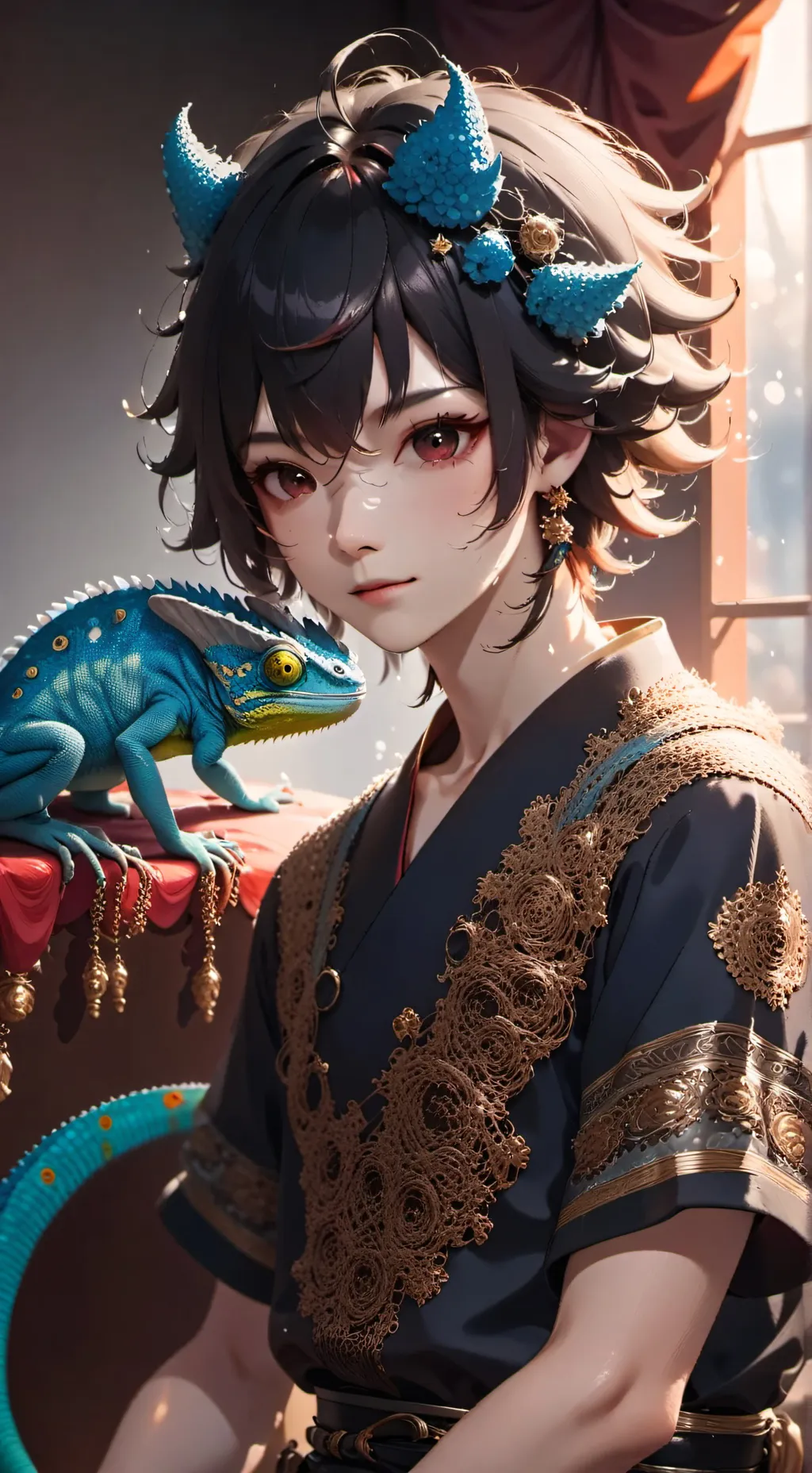 ai character: Mottled Spirit Cha background