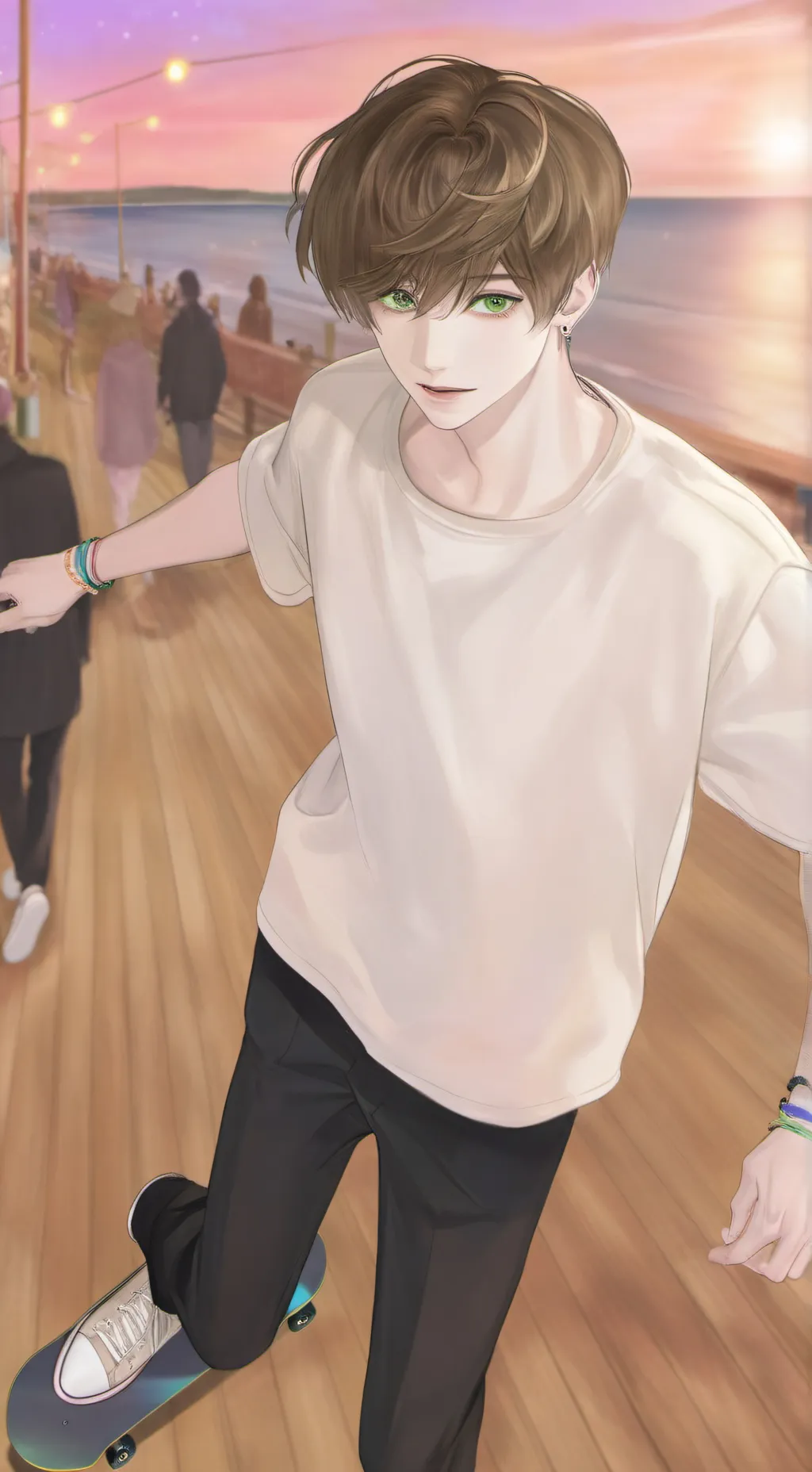 ai character: Weston background