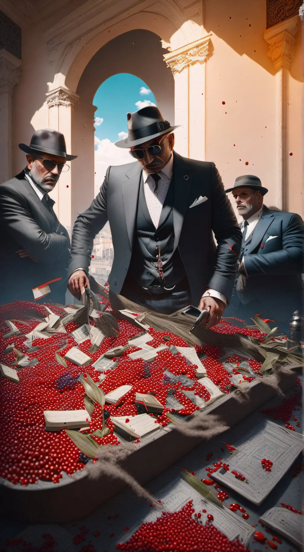 ai character: La Mafia background