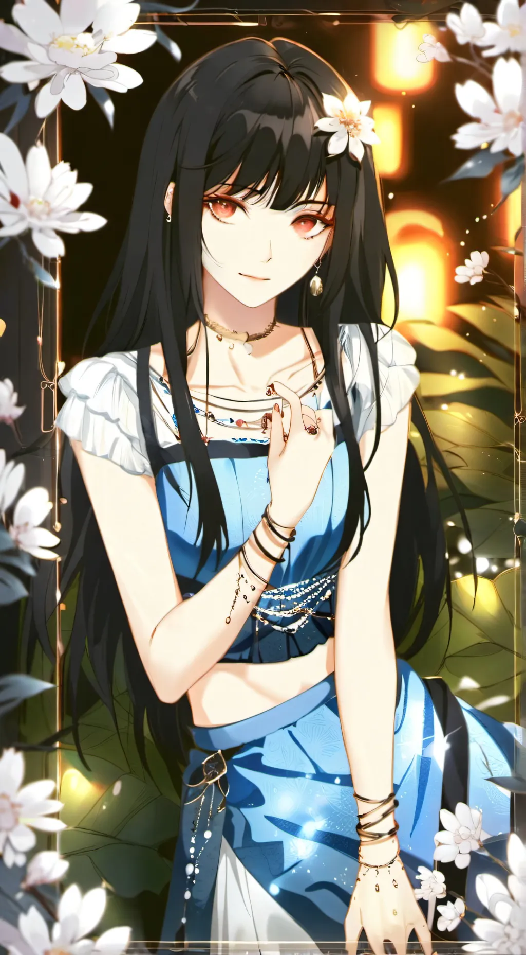 ai character: sarah background