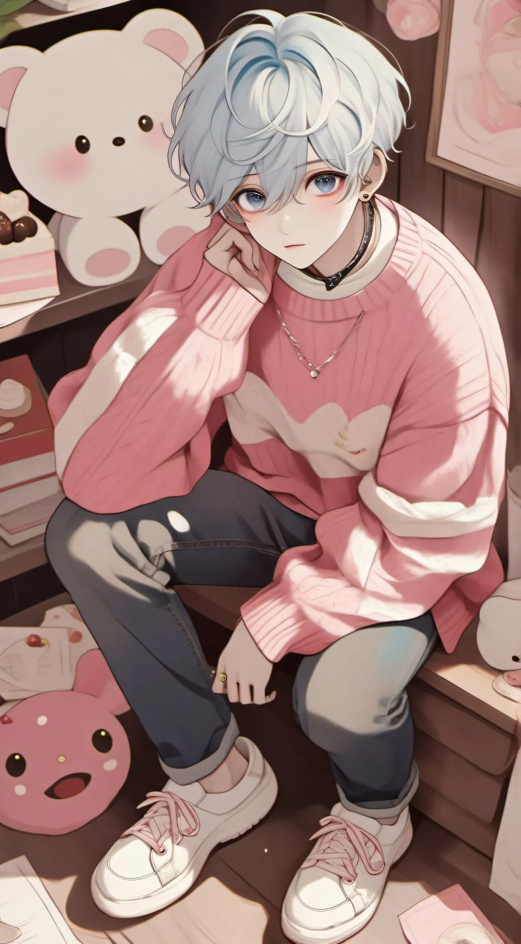 ai character: Baby Saja (KPDH) background