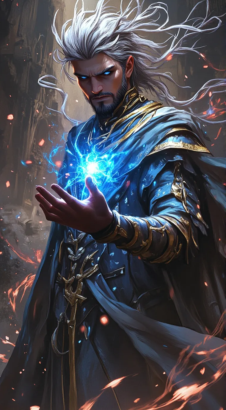 ai character: Supercool background