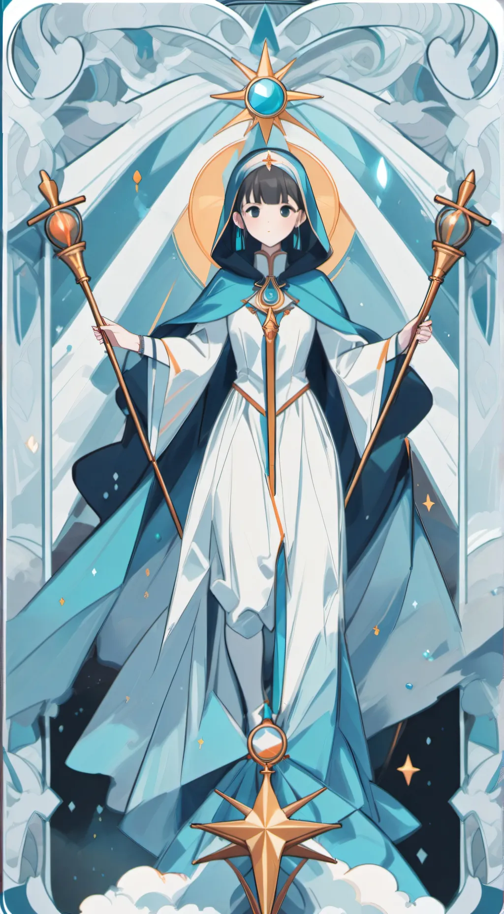 ai character: nose background